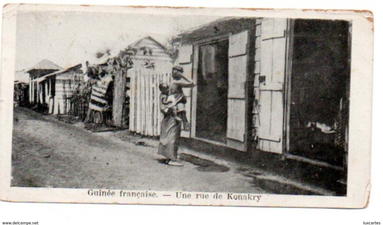 UNE RUE DE KONAKRY. GUINEE FRANCAISE. - French Guinea