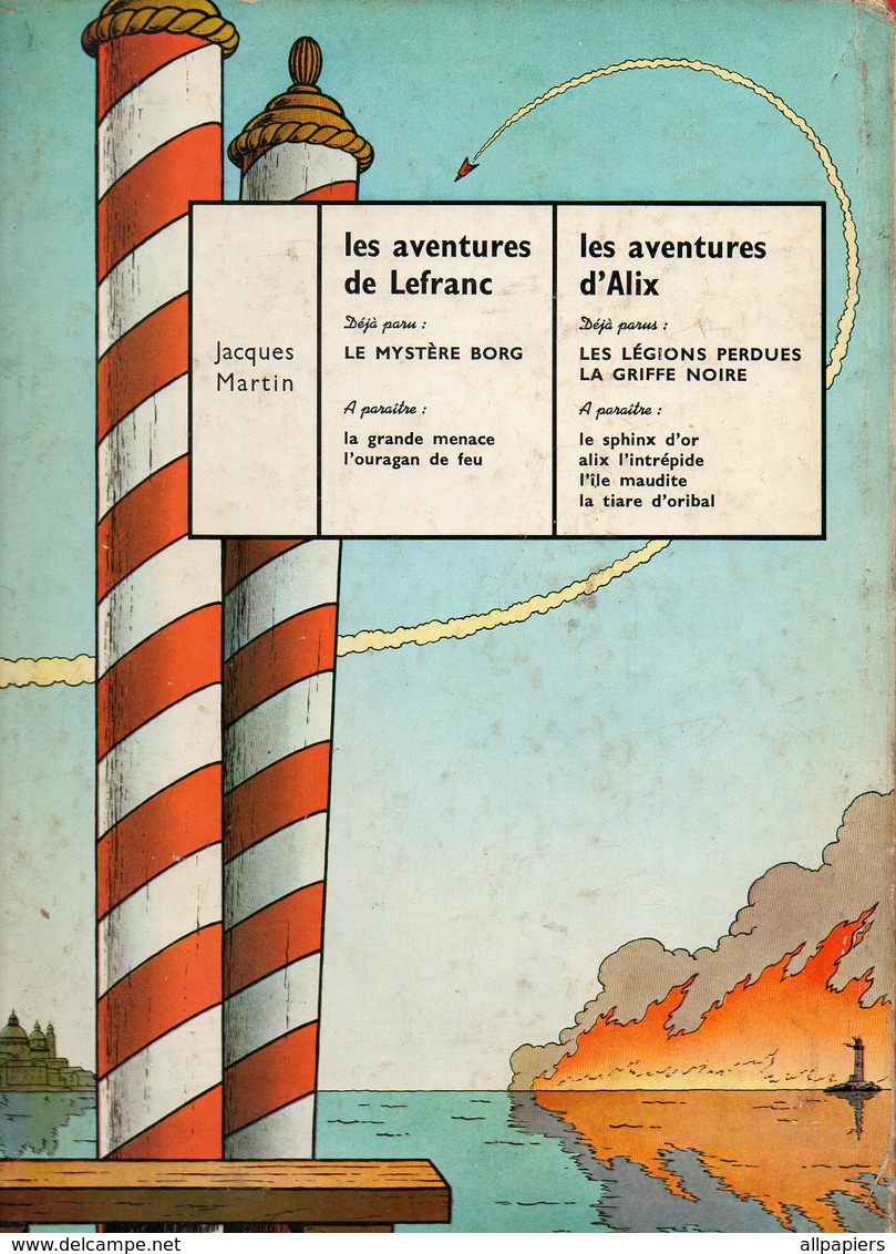 Lefranc Le Mystère Borg Par Jacques Martin - Edition Originale  Chez Casterman De 1965 - Lefranc