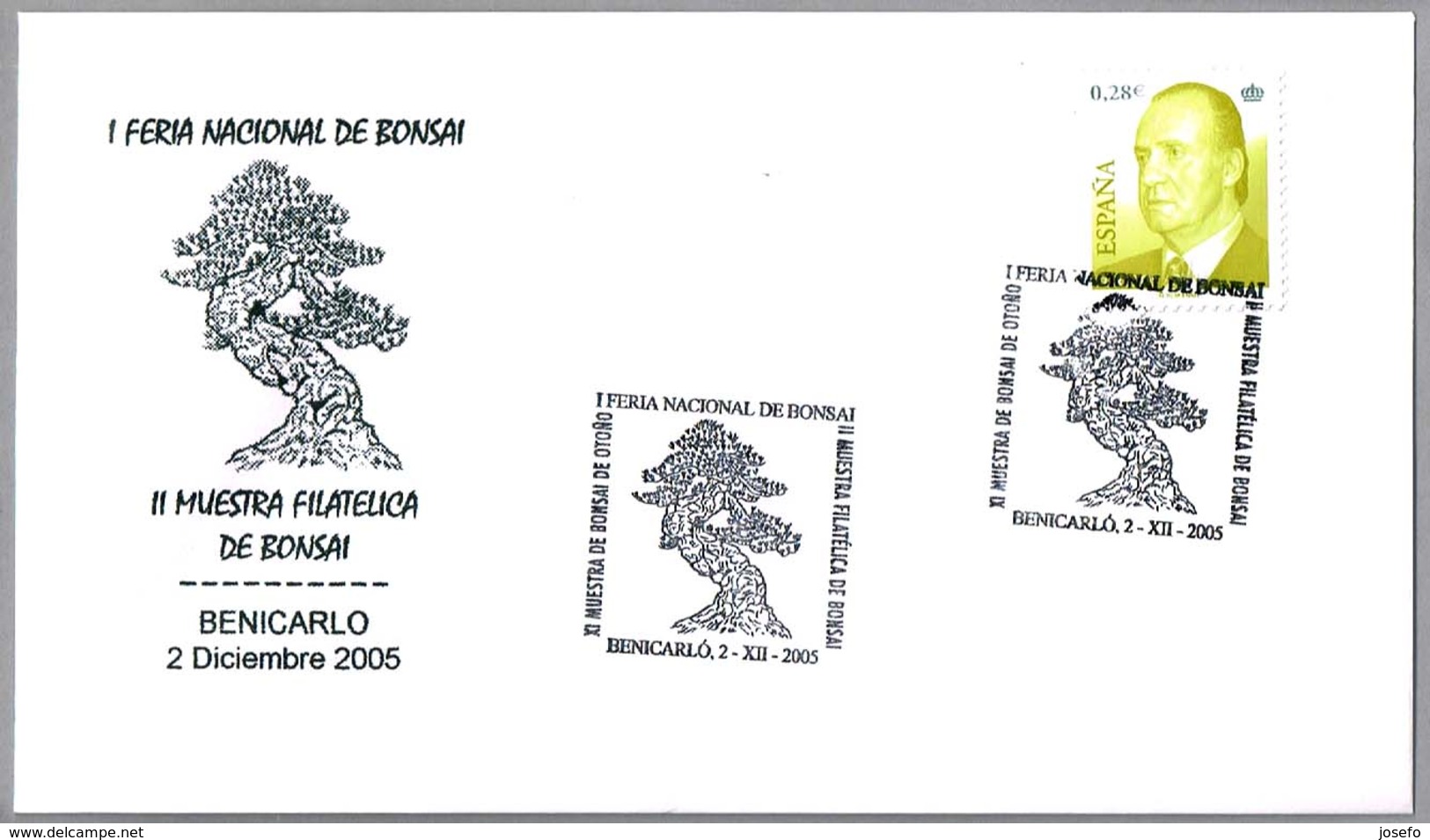 FERIA NACIONAL DEL BONSAI - Nationa Fair Of Bonsai. Benicarlo, Castellon, 2005 - Otros & Sin Clasificación
