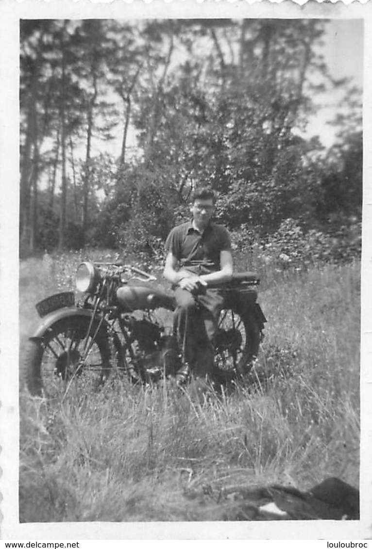 PHOTO MOTOCYCLETTE 9 X 6 CM - Other & Unclassified