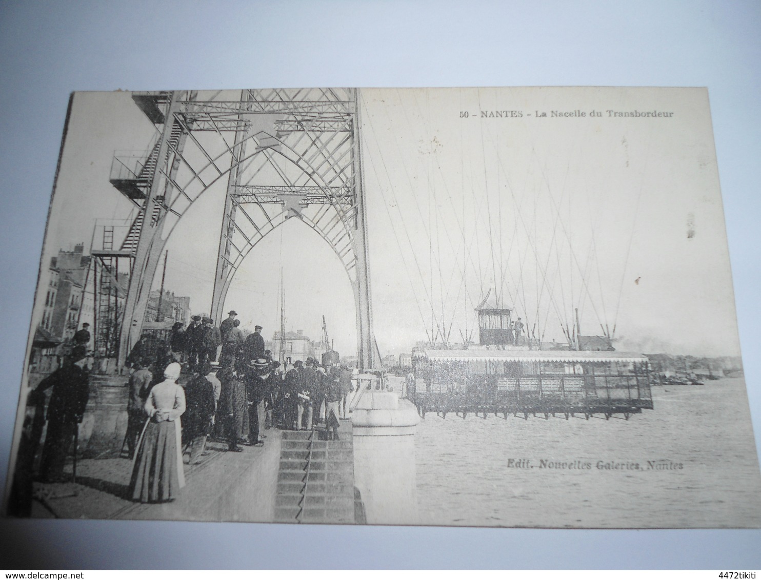 C.P.A.- Nantes (44) - La Nacelle Du Transbordeur -  1914 - SUP (BU 33) - Nantes