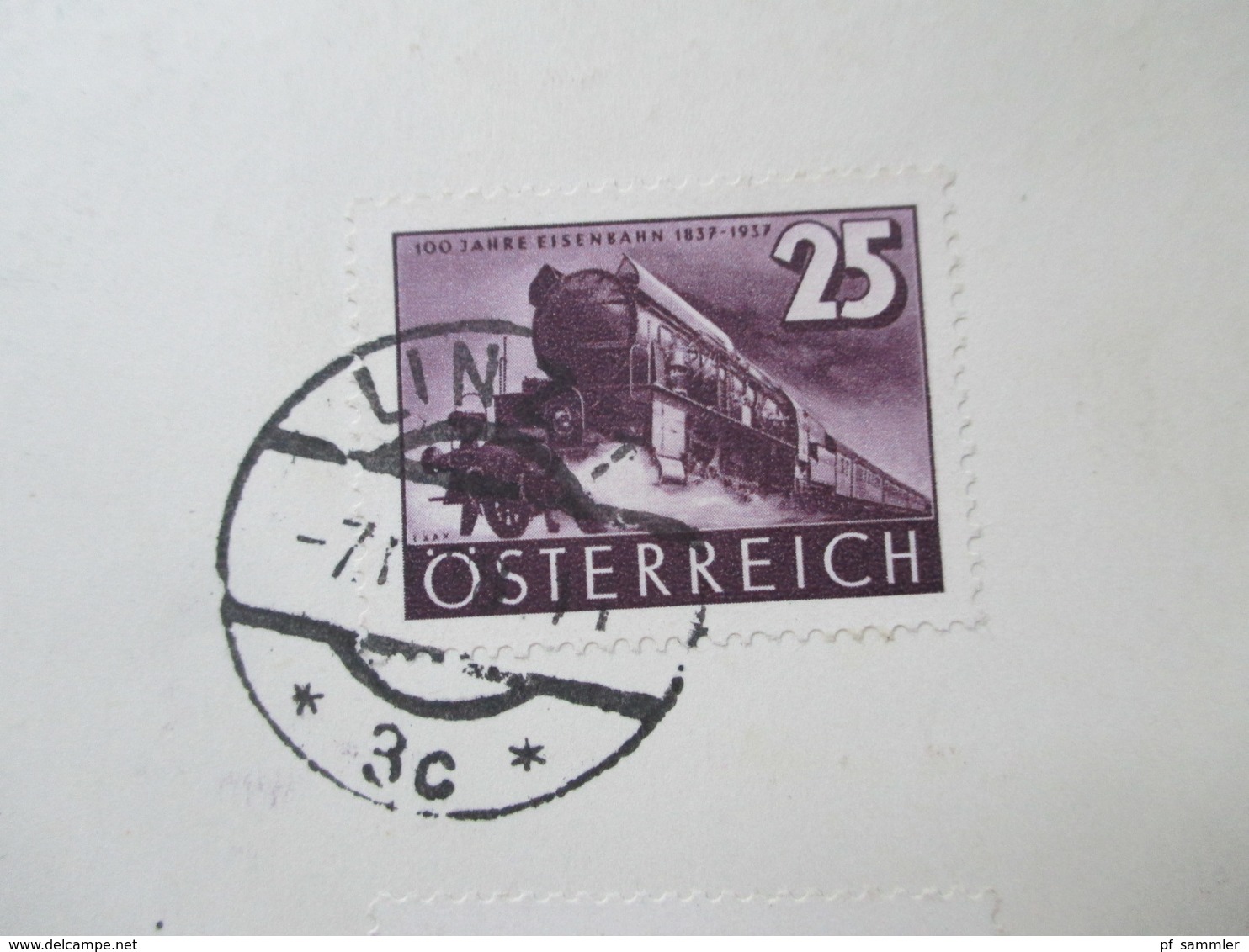 Österreich 1937 Eisenbahn Nr. 646 - 648 Sonderkarte SST Der Führer Spricht Linz 7.April 1938 Besetzte Ostmark Propaganda - Covers & Documents