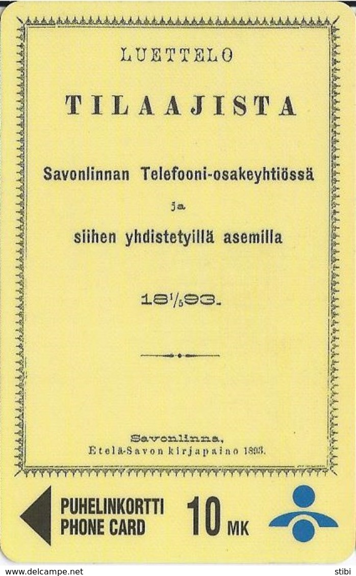 FINLAND -   1893 (Tilaajista) - 4600EX - Finland