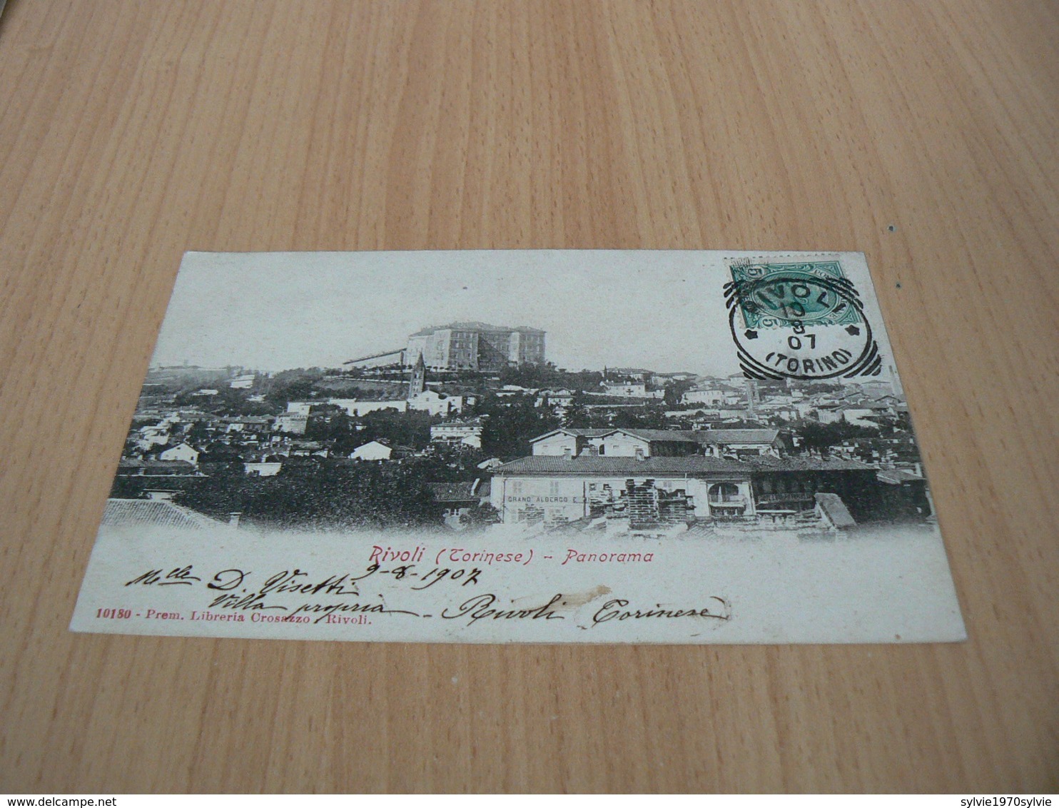 CARTE POSTALE ITALIE /  RIVOLI TORINESE  PANORAMA  /   VOYAGEE - Altri & Non Classificati