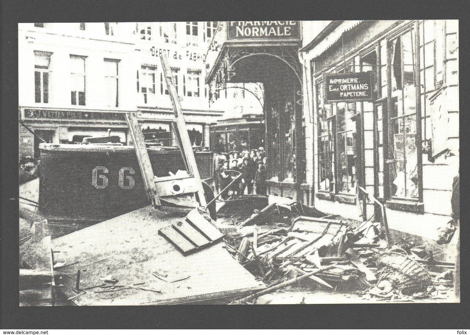 Verviers - Le Vieux Verviers - Place De L'Harmonie, Catastrophe De Tramway 17 Mai 1913 - Verviers