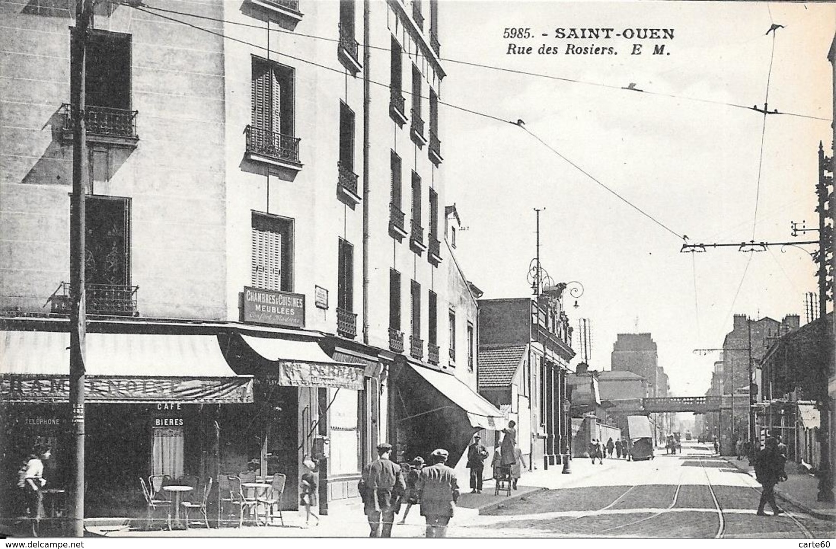 93- SAINT OUEN - RUE DES ROSIERS - Saint Ouen