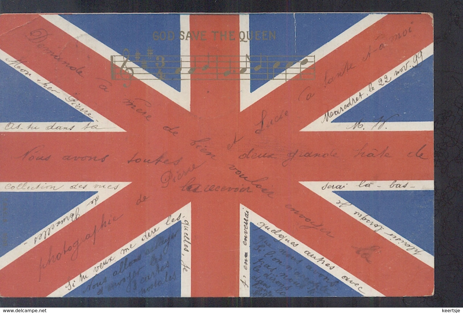 Great Britain - God Save The Queen - 1899 - Autres & Non Classés