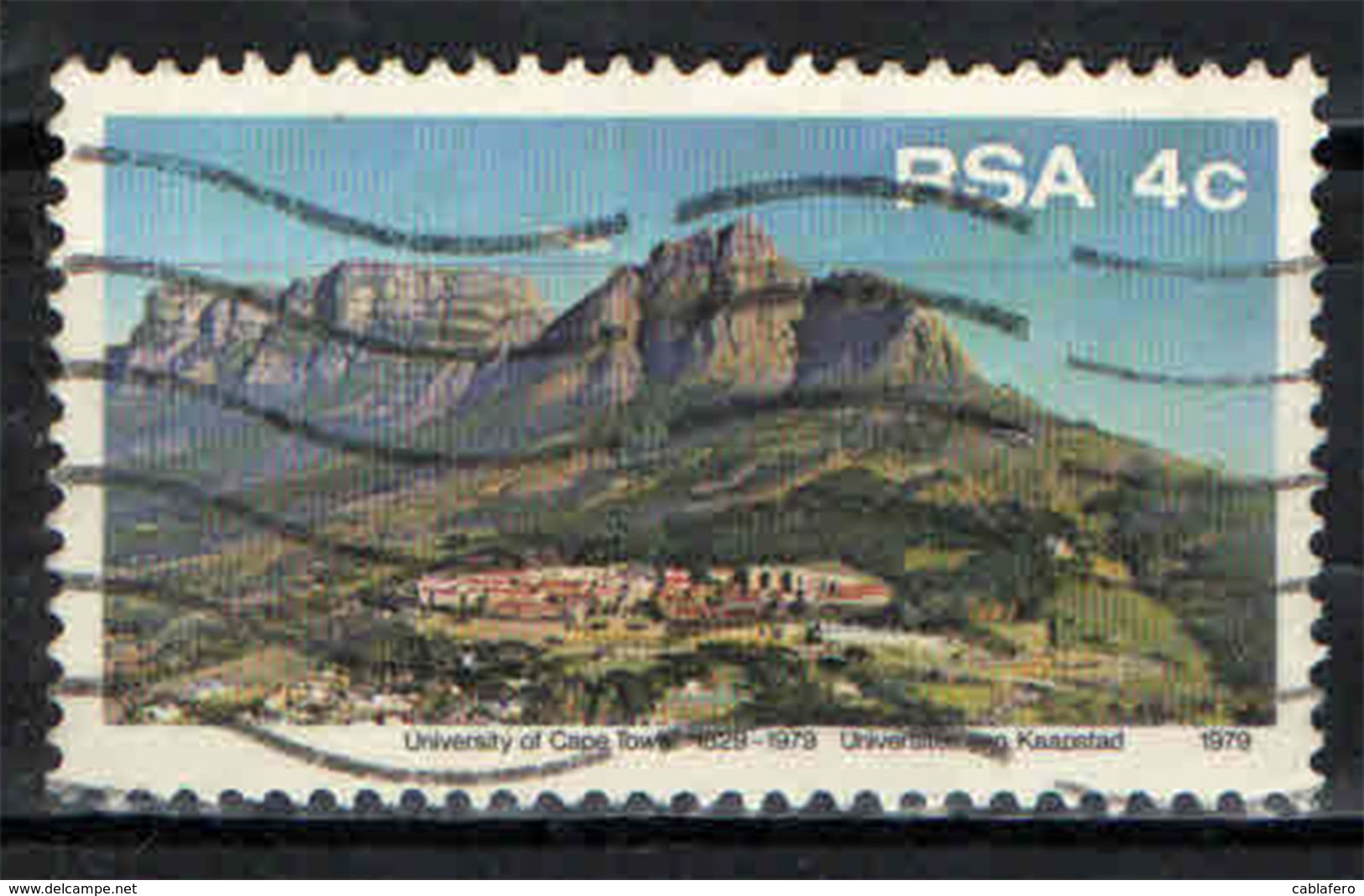 SUD AFRICA - 1979 - UNIVERSITA DI CAPE TOWN - CENTENARIO - USATO - Usati