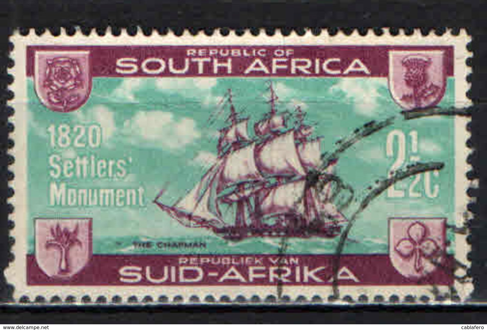 SUD AFRICA - 1962 - INAUGURAZIONE DEL MONUMENTO AGLI INGLESI - USATO - Used Stamps