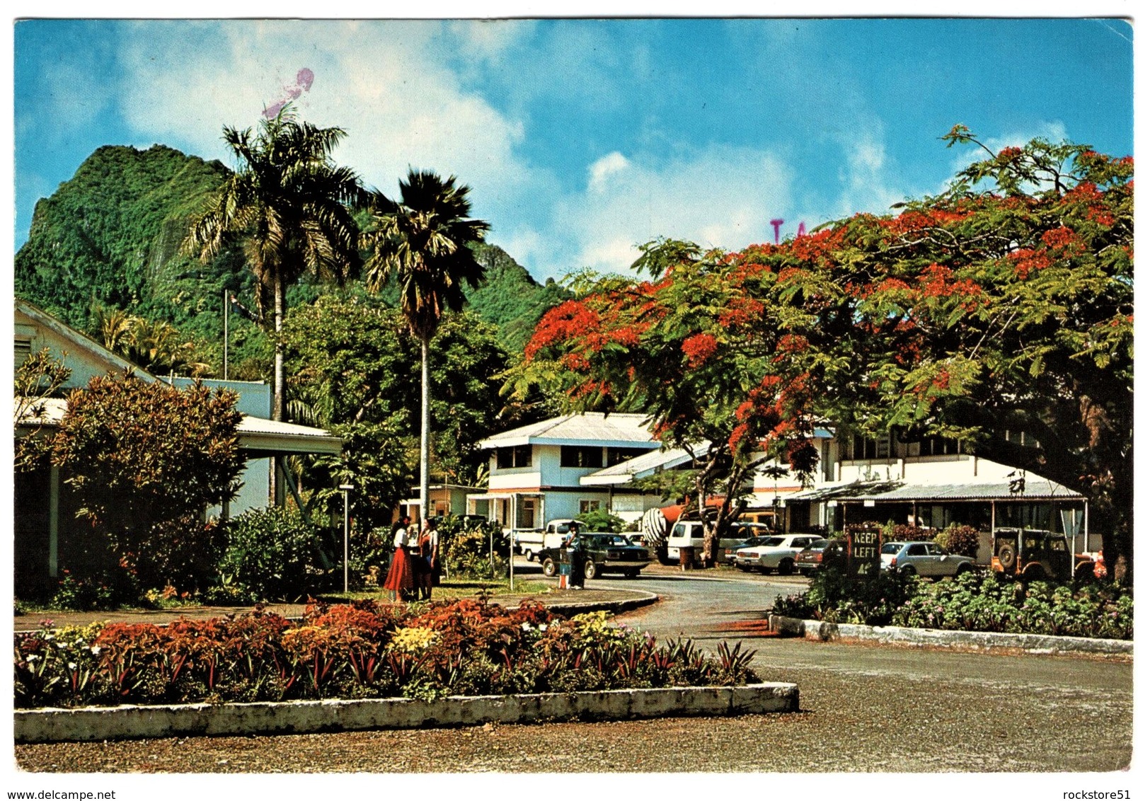 Cook Islands Rarotonga Main Shopping Center Avarua - Cookeilanden