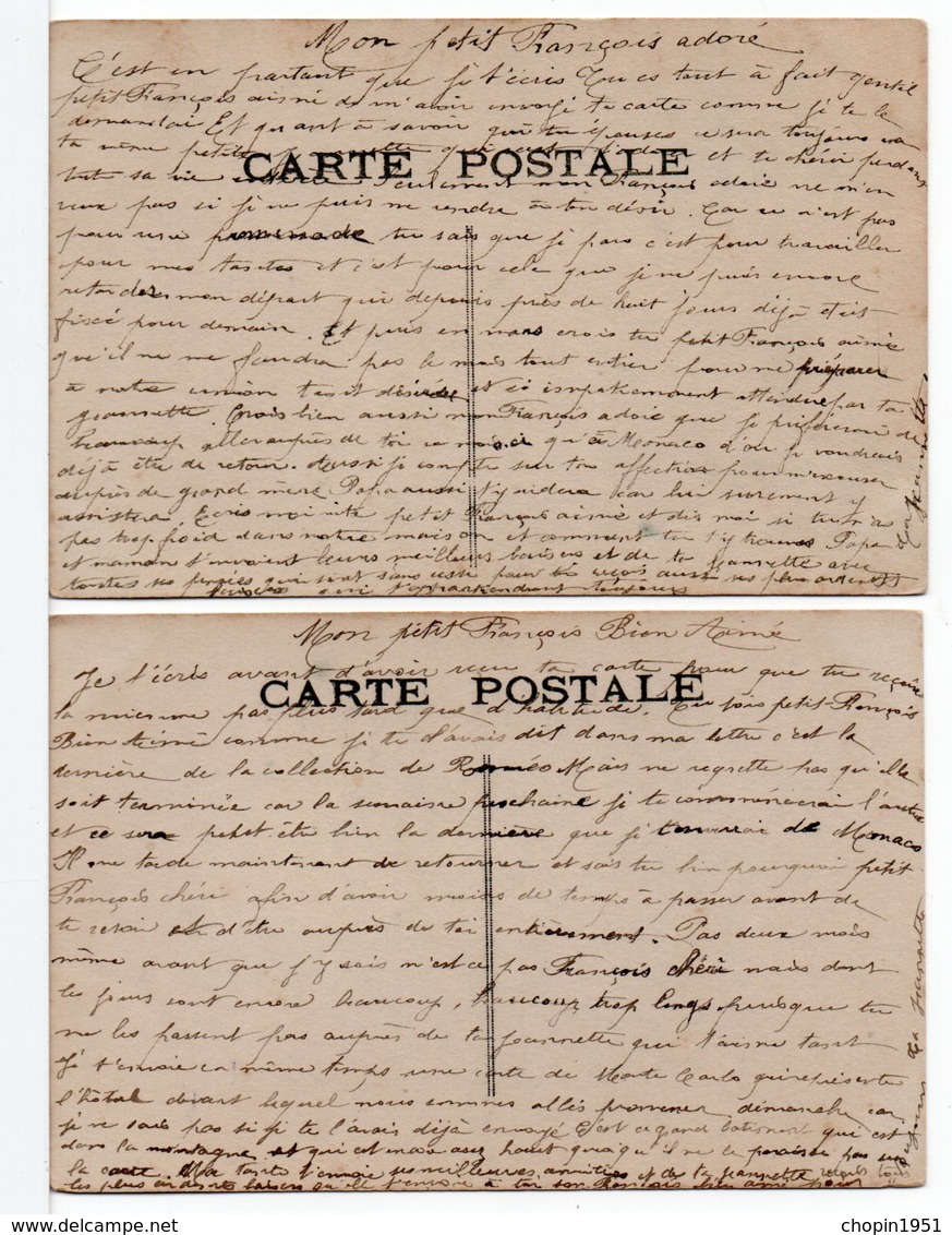 CPA - COUPLE - ROMÉO ET JULIETTE - 2 Cartes - Couples