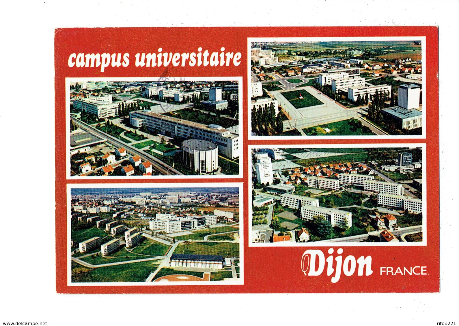 Cpm - 21 - DIJON - Côte D'Or - CAMPUS UNIVERSITAIRE - Multivues - 1981 - Cim 3 Cp 777684 - Dijon