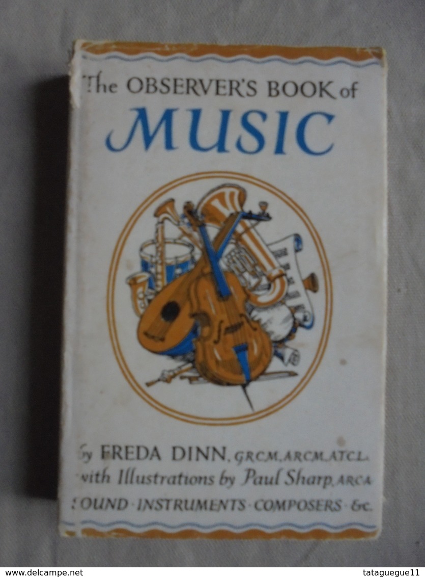 Ancien - Petit Livre The Observer's Book Of Music De Freda Dinn 1969 - Culture