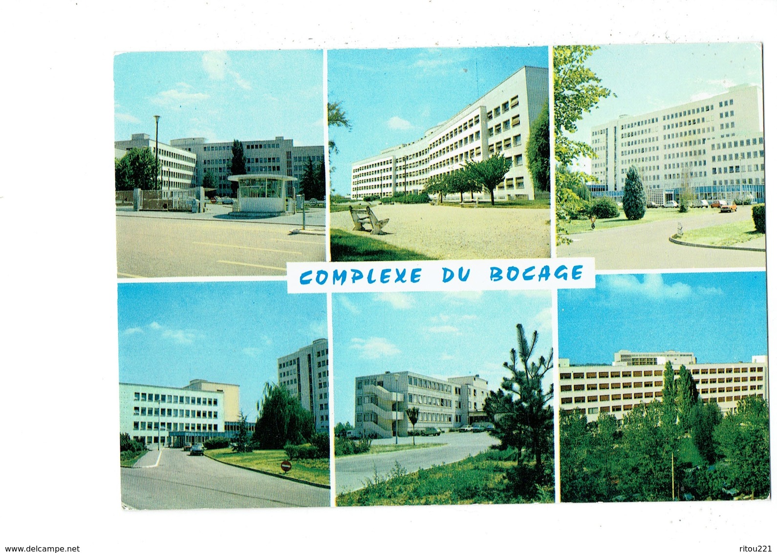 Cpm - 21 - DIJON - Côte D'Or - Centre Hospitalier Du BOCAGE - Entrée Hôpital Cardiologie Maternité Centre Leclerc - Dijon