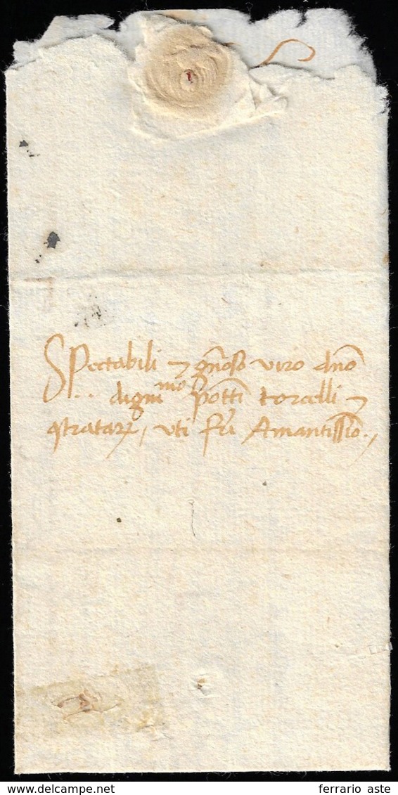 1459 - Lettera Completa Di Testo Da Venezia A Torcello.... - 1. ...-1850 Prephilately