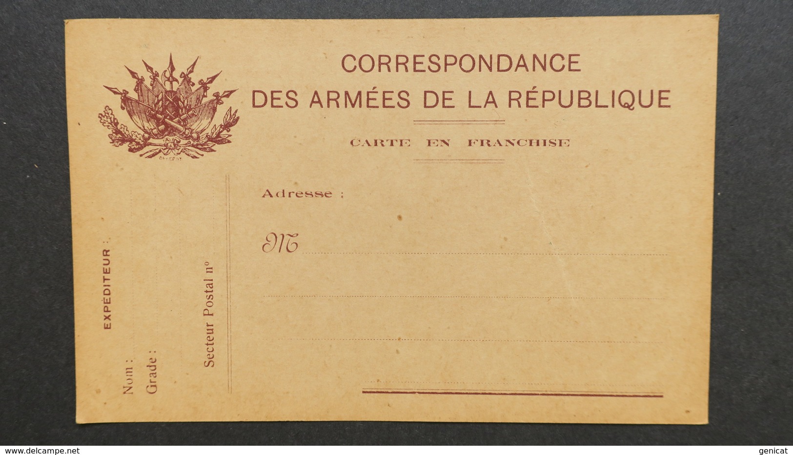 Carte Franchise Militaire Le Fanfariste Illustré Par Sar Collection Du Diable Au Cor 47e Chasseurs Alpins Neuf TB - Lettres & Documents