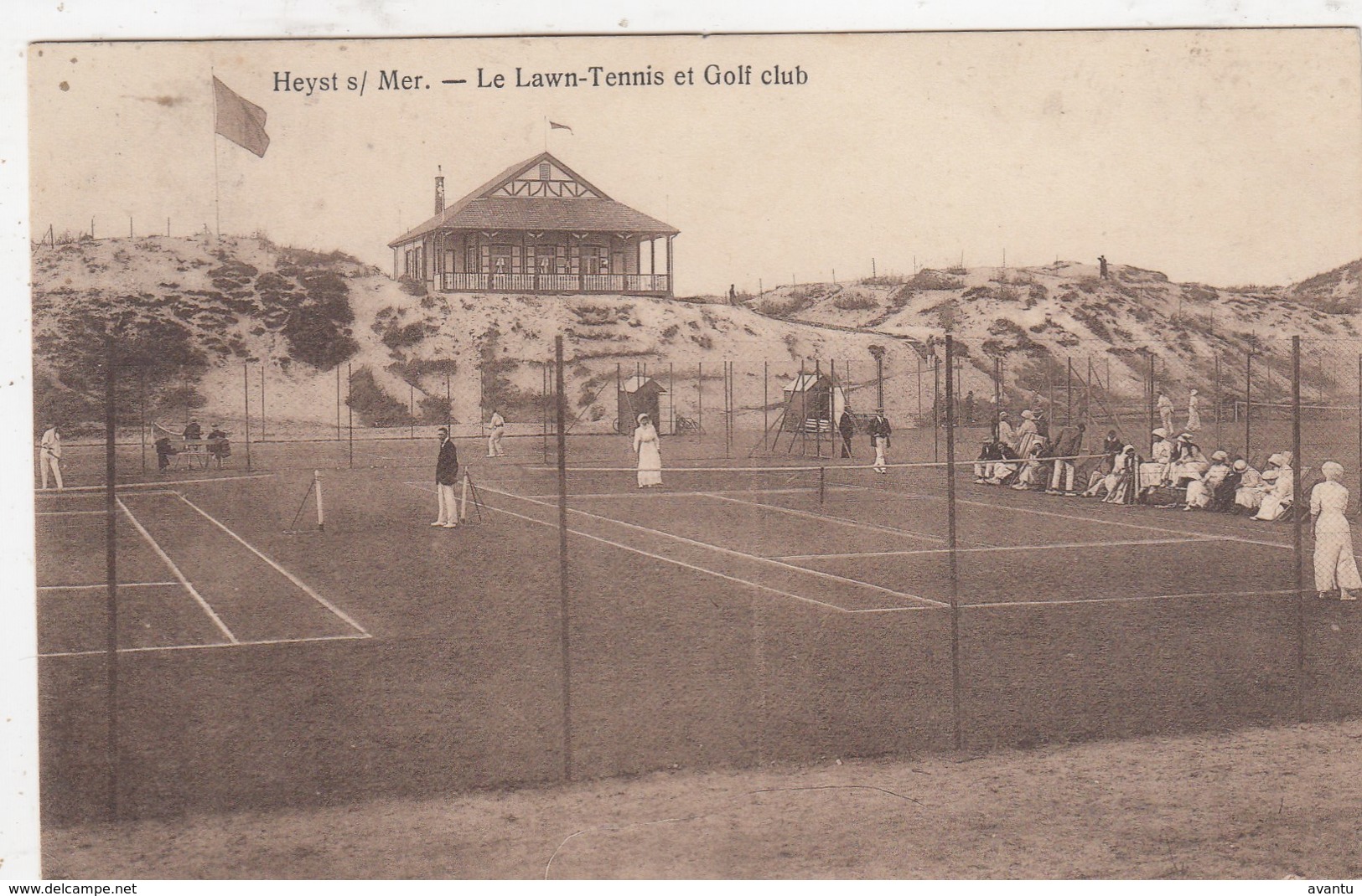 HEIST / LAWN TENNIS CLUB  1914 - Heist