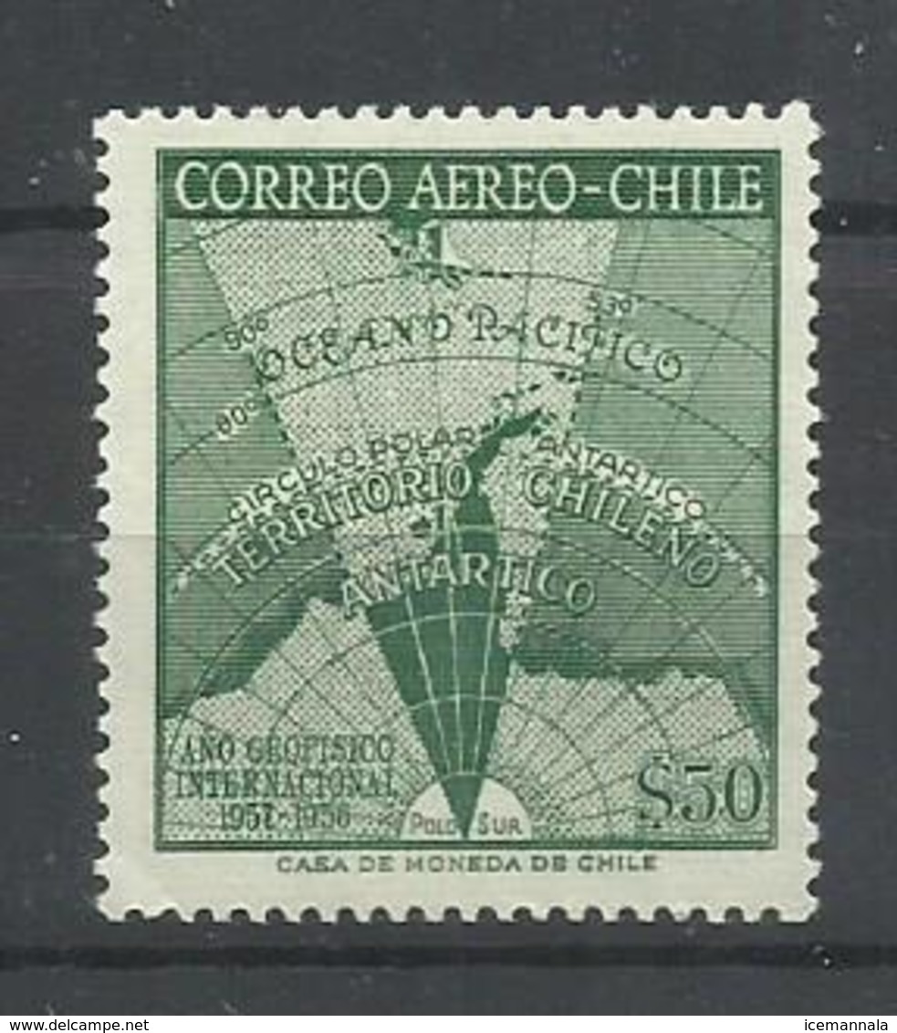 CHILE YVERT  AEREO   184   MNH  ** - Chile