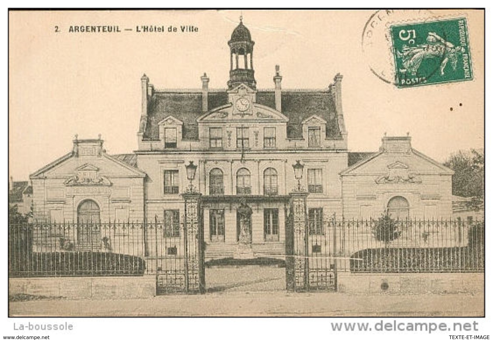 95 ARGENTEUIL - L'hotel De Ville (02) - - Argenteuil