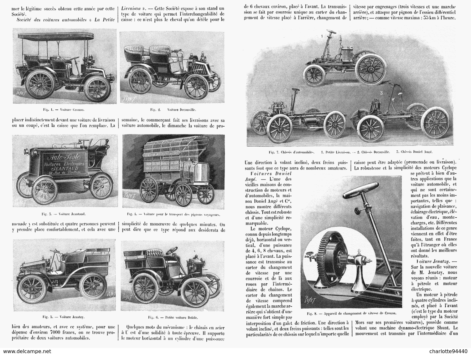 SALON De L'AUTOMOBILE   " Les Grandes Voitures "   1901 - Other & Unclassified