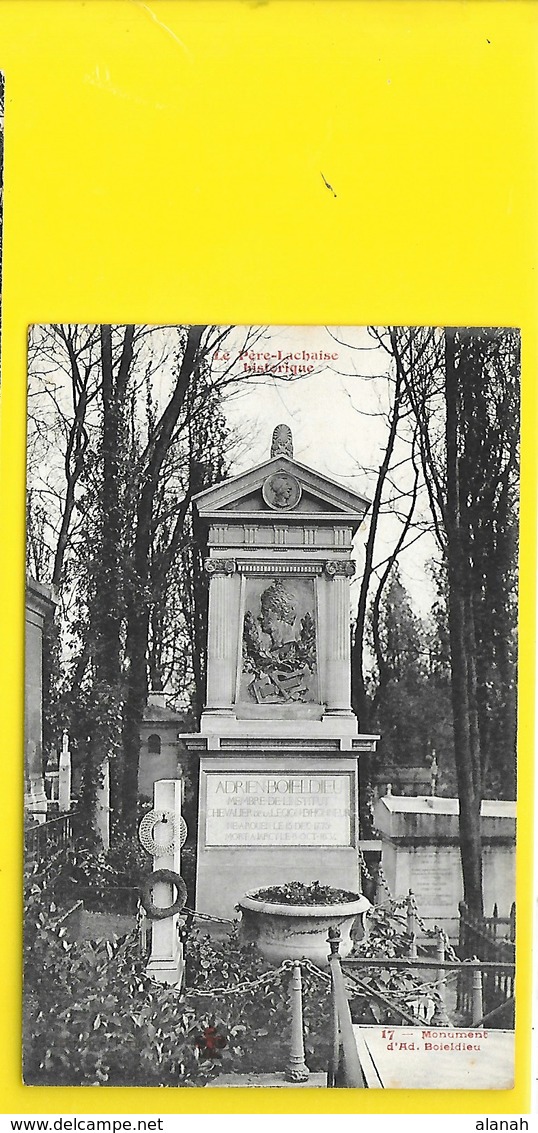 PARIS 20° Père Lachaise Ad. Boieldieu (F. Fleury) (75) - Churches