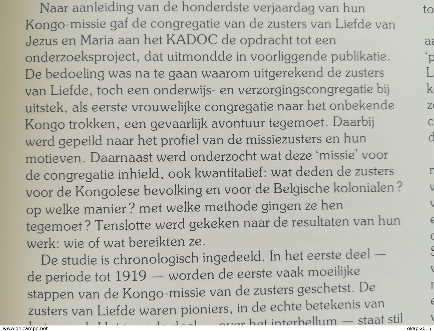 100 JAAR ZUSTERS VAN LIEFDE J. M. IN ZAÏRE 1891 - 1991 boek geschiedenis régionalisme Congo Kolonie België Belgique