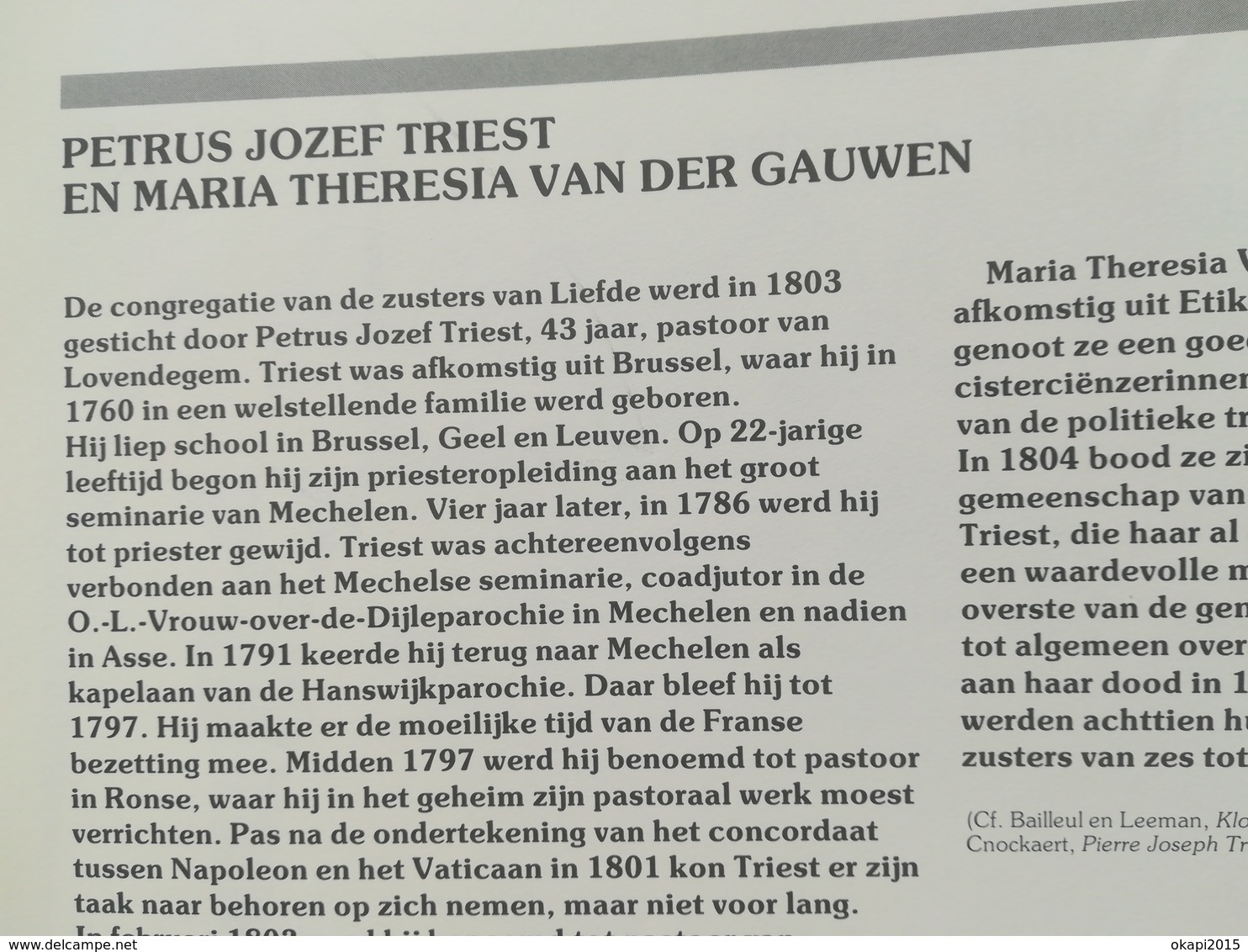 100 JAAR ZUSTERS VAN LIEFDE J. M. IN ZAÏRE 1891 - 1991 boek geschiedenis régionalisme Congo Kolonie België Belgique