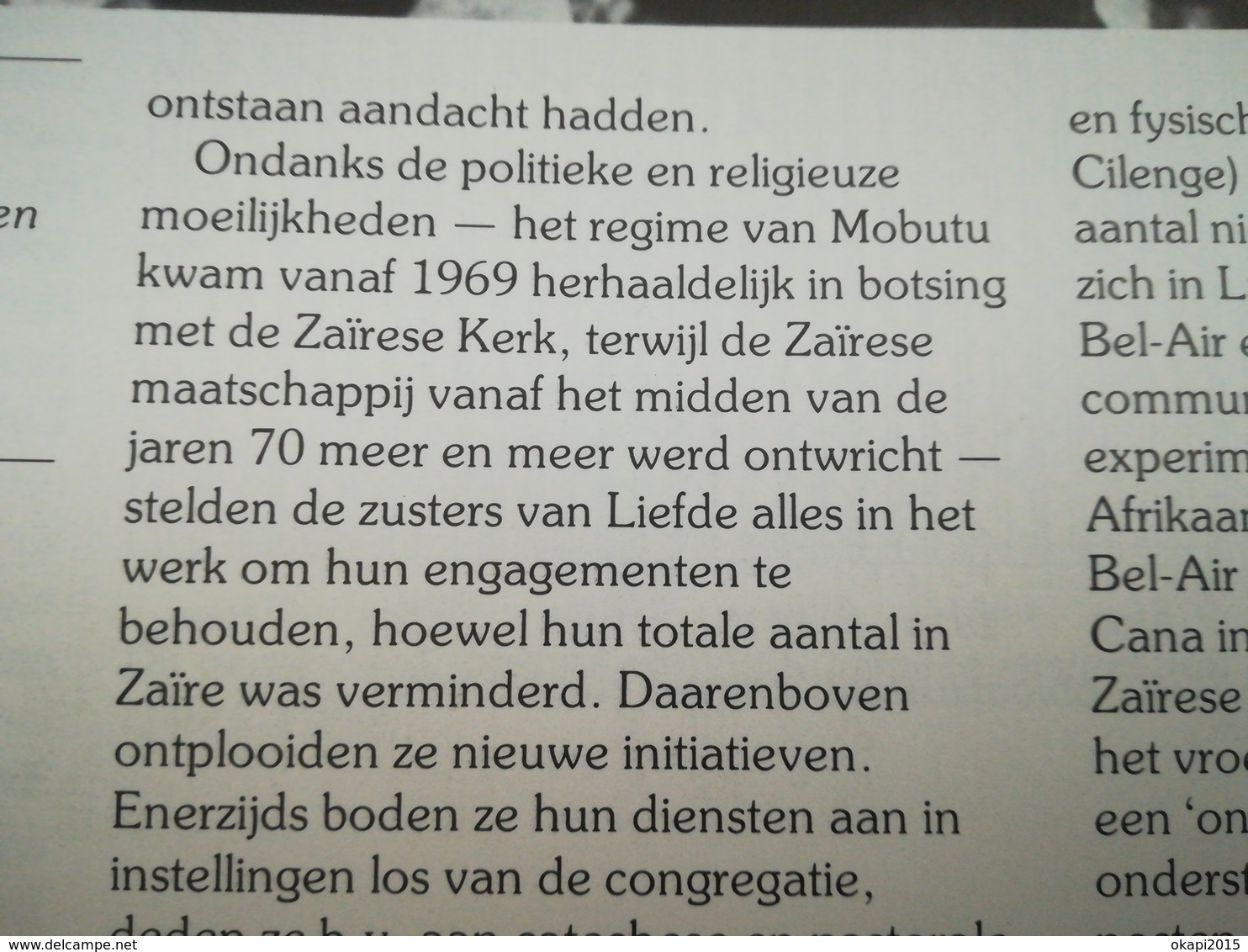 100 JAAR ZUSTERS VAN LIEFDE J. M. IN ZAÏRE 1891 - 1991 boek geschiedenis régionalisme Congo Kolonie België Belgique