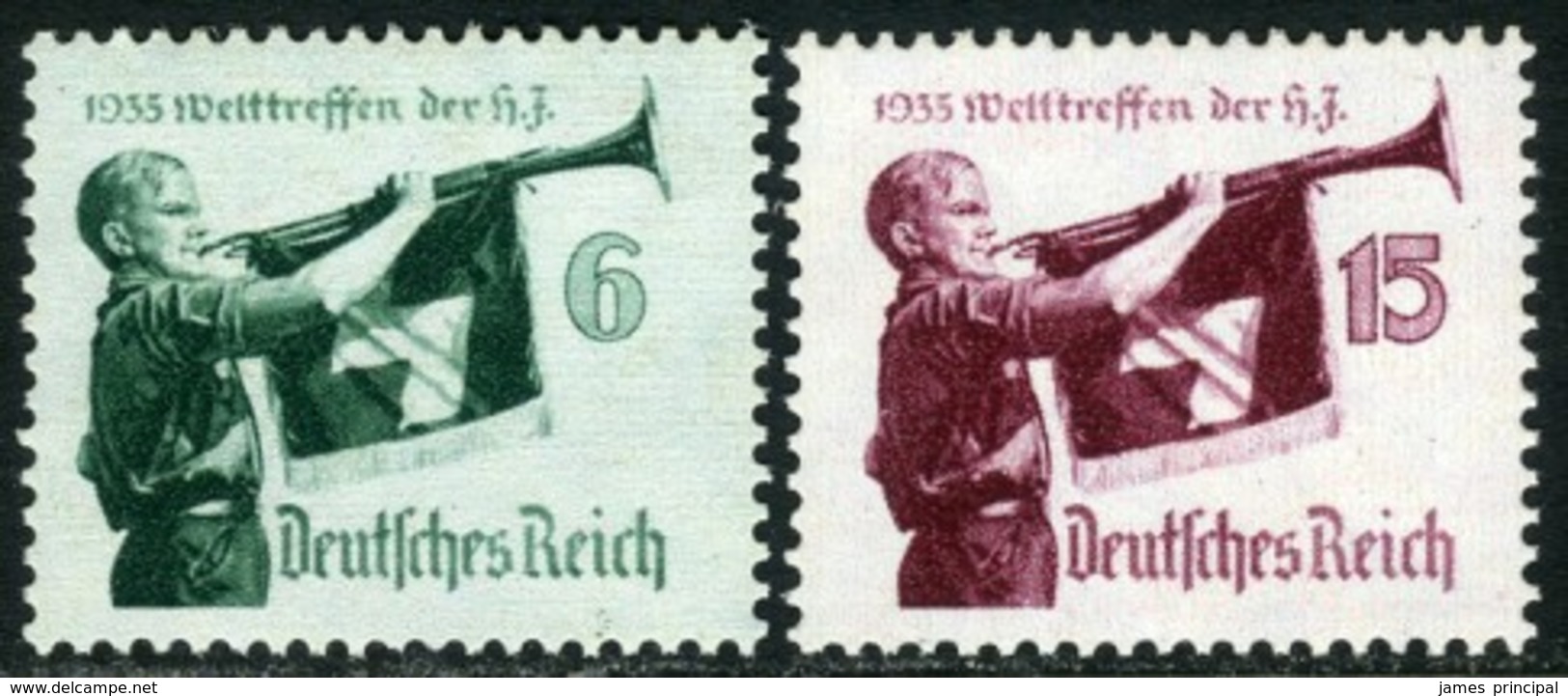 Germany. Sc #463-464. Mint. ** - Unused Stamps