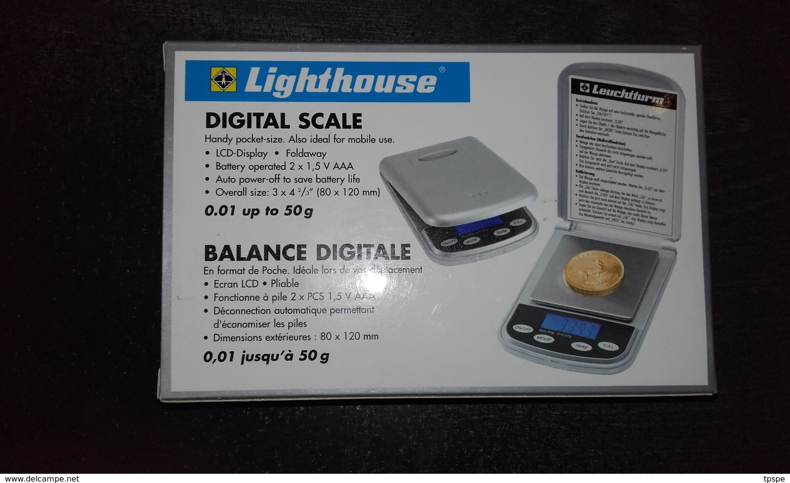 Balance électronique, Neuve Sous Emballage, Voir Photo - Supplies And Equipment