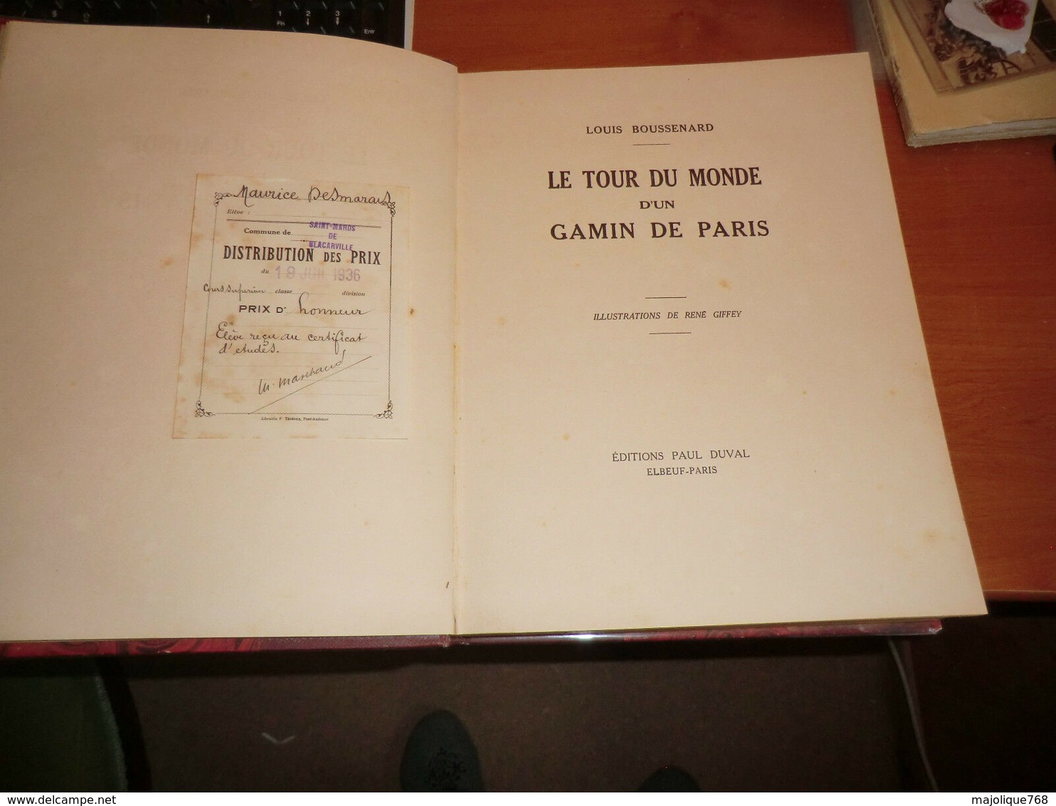 Le Tour Du Monde D'un Gamin De Paris Par Louis Boussenard - N D (1936) - 1901-1940