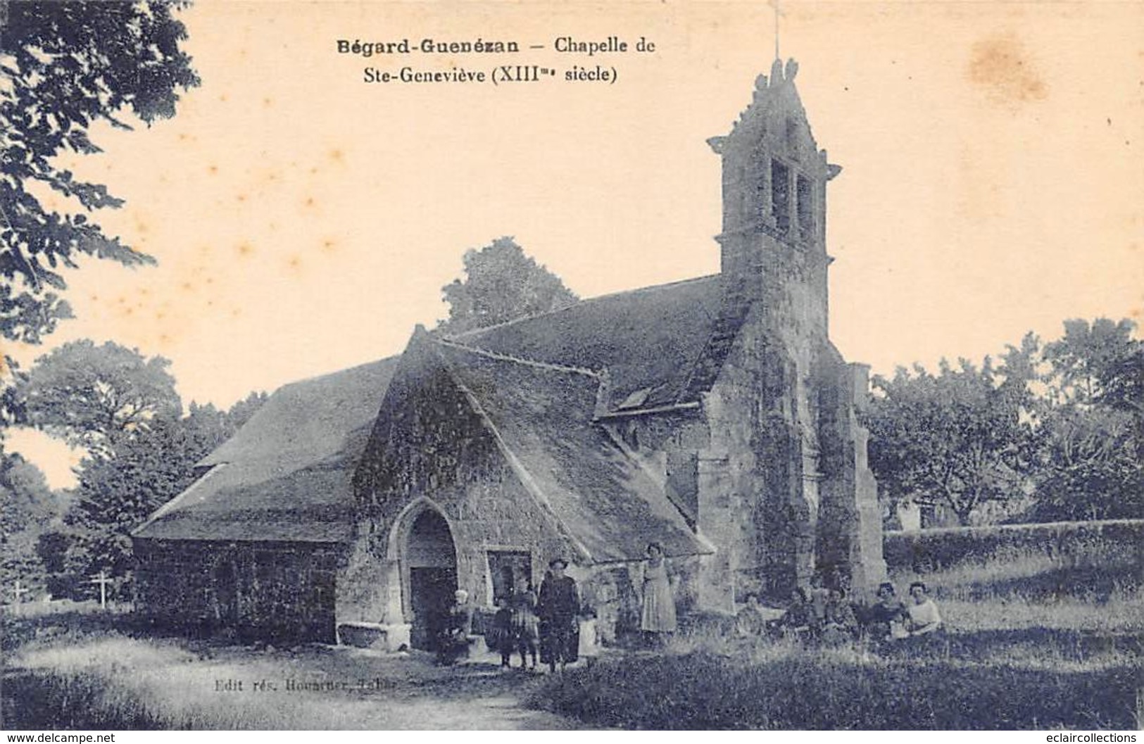 Begard-Guénézan     22        Chapelle Ste Geneviève        (voir Scan) - Andere & Zonder Classificatie