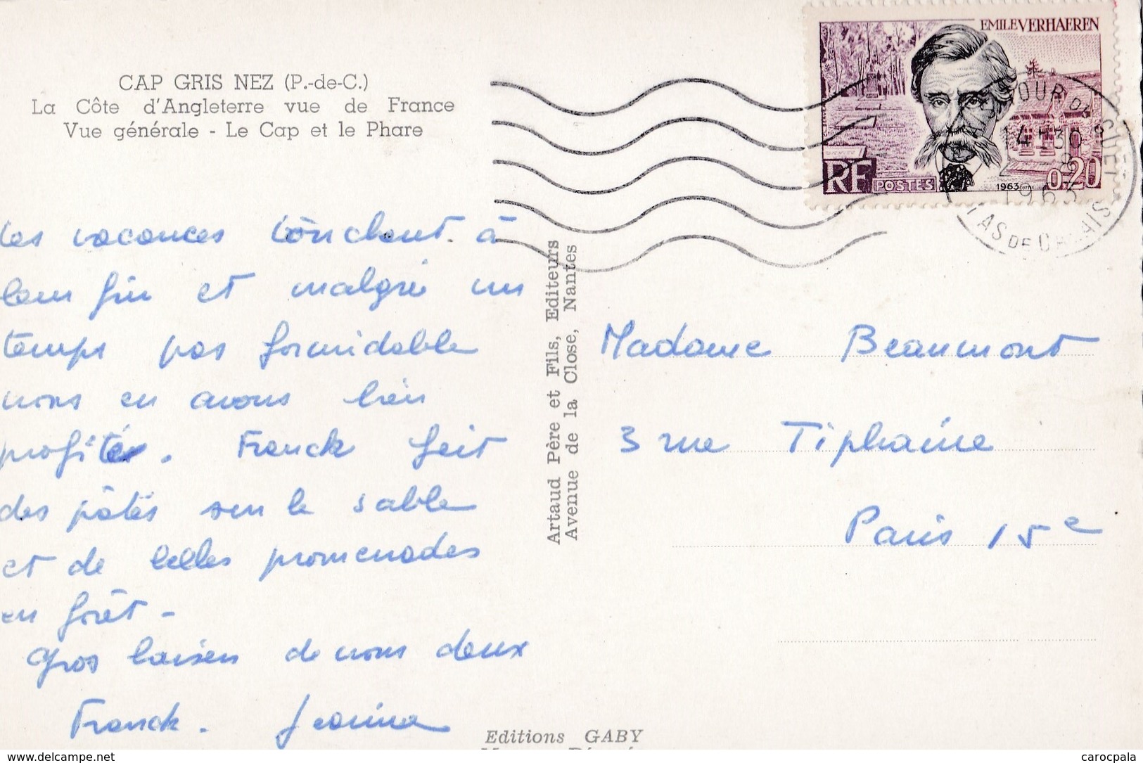 Carte 1960 CAP GRIS NEZ / MULTIVUES VUE GENERALE - LE CAP ET LE PHARE - Autres & Non Classés