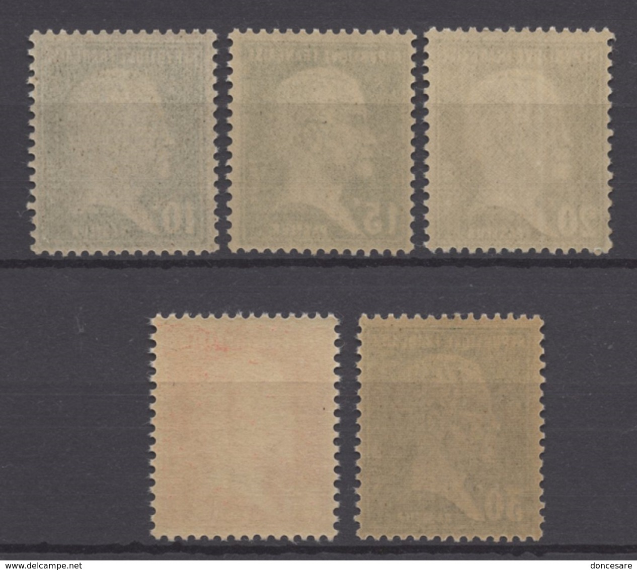 FRANCE 1922/26 - LOT / Y.T. N° 170 / 171 / 172 / 173 / 174 - NEUFS** - Nuovi