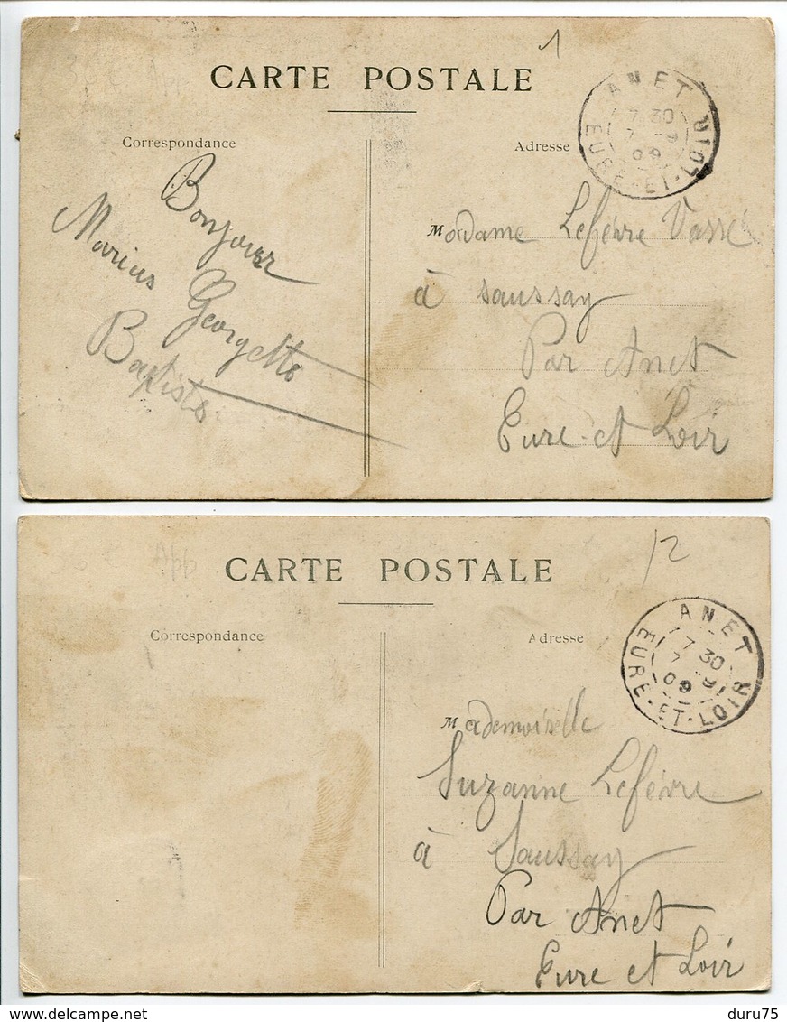 LOT 2 CPA * Souvenir Du ROYAUME De LILLIPUT à Paris - Autres & Non Classés