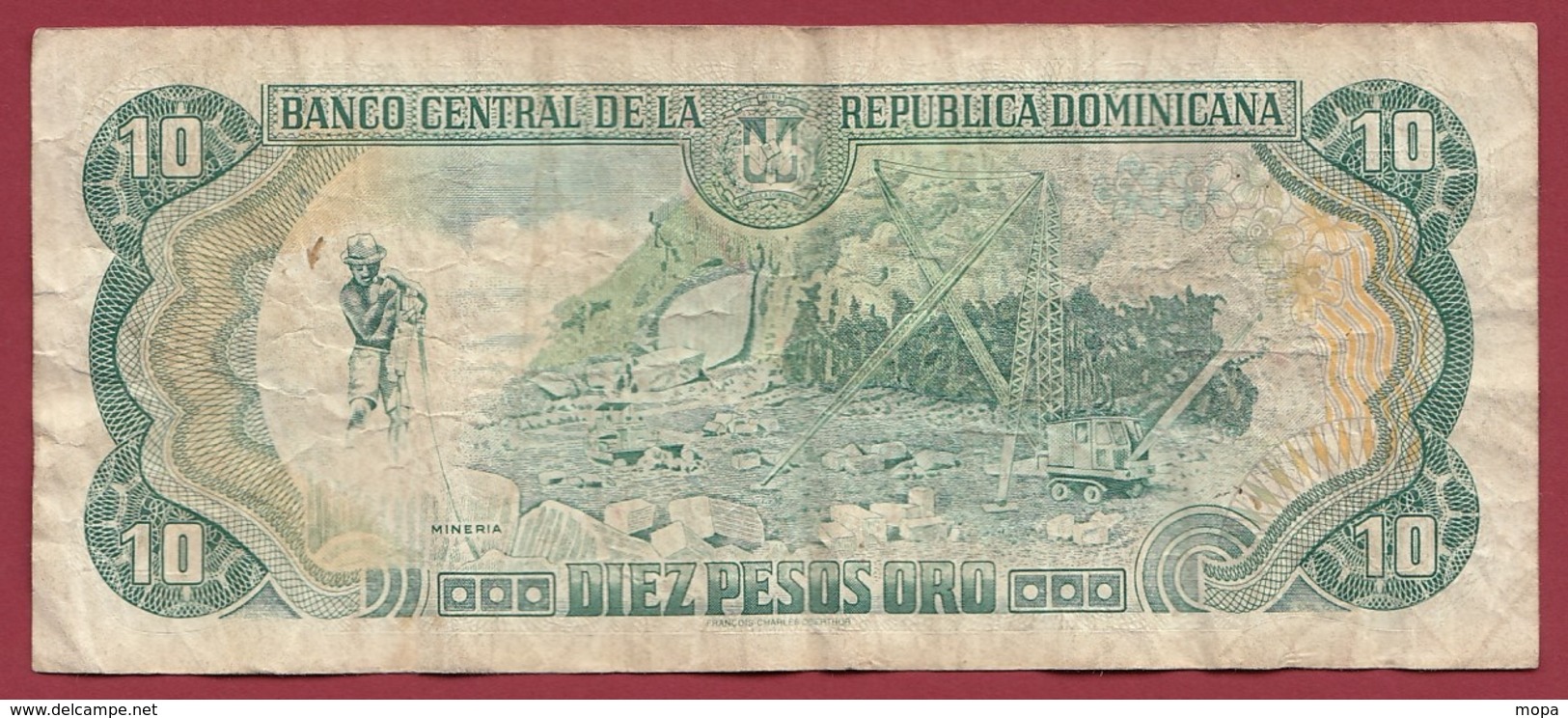 Dominicaine 10 Pesos Oro 1998 Dans L 'état - Dominicana