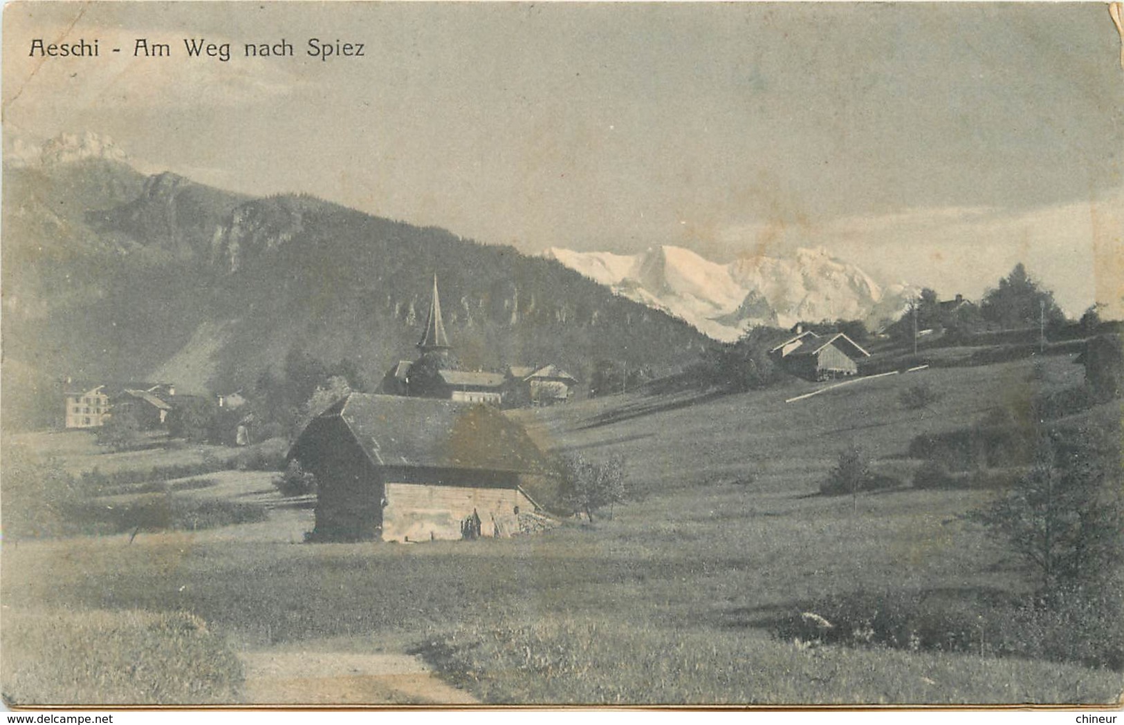 SUISSE AESHI AM WEG NACH SPIEZ - Spiez