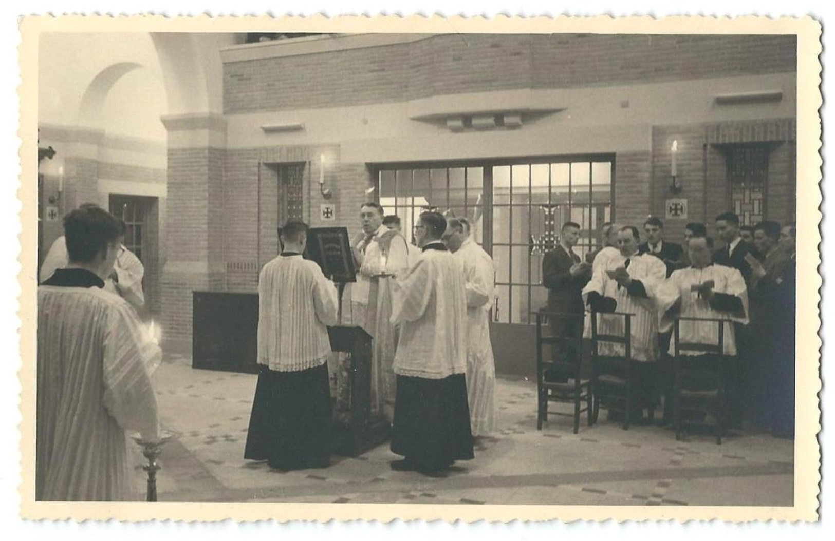 Kapelwijding Sint -Paulus Seminarie- DRONGEN- Door MGR Callewaert 21 Dec. 1950 - Ecoles
