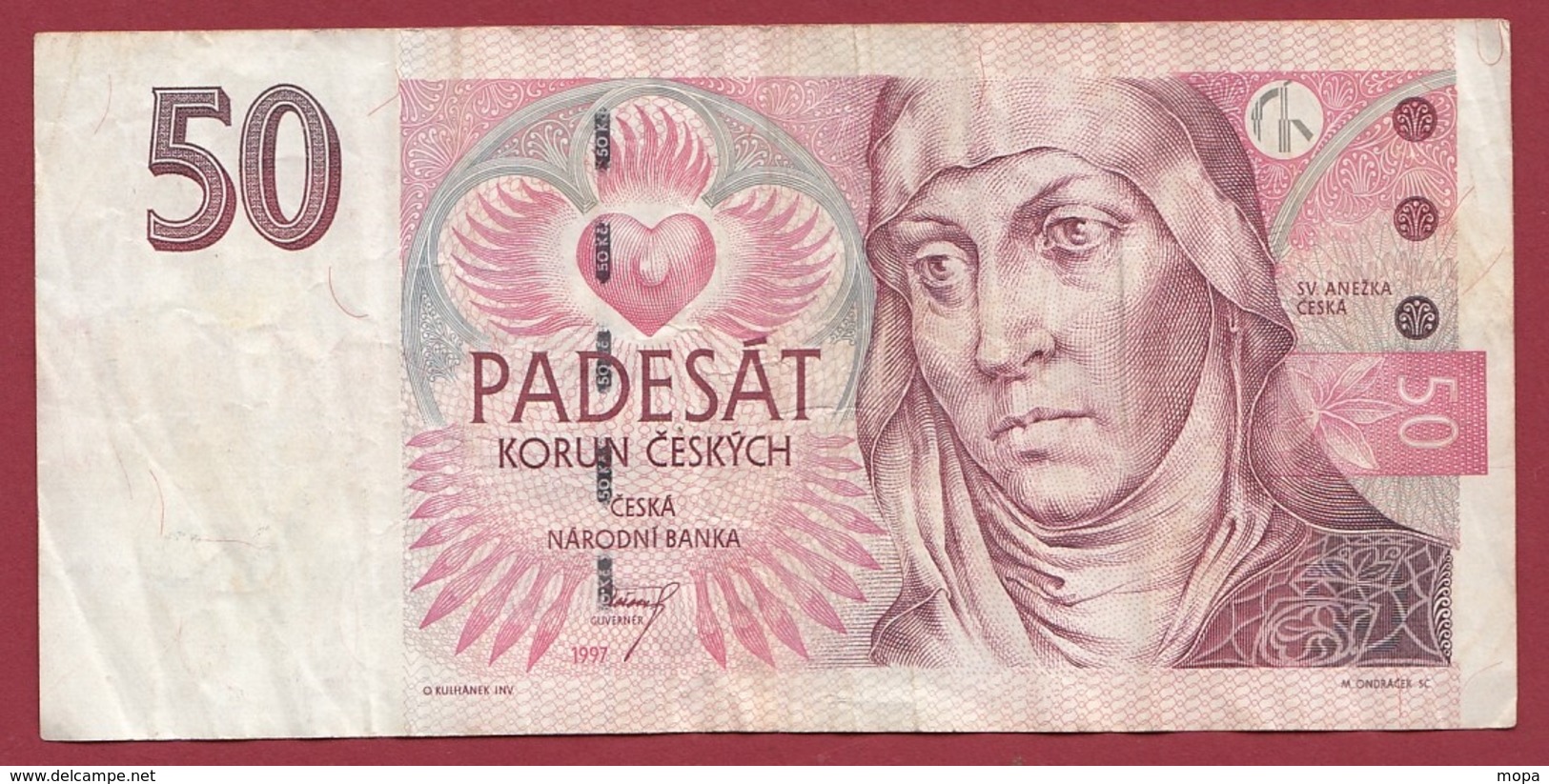 Tchequie 50 Korun 1997 Dans L 'état - Czech Republic