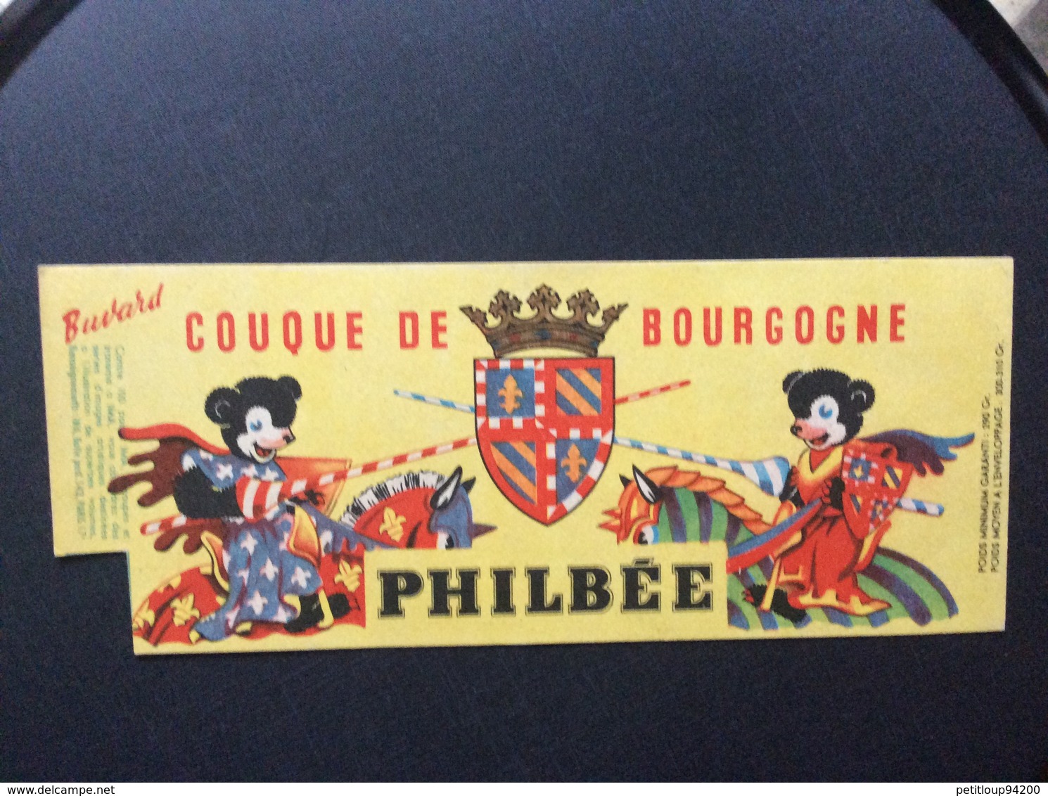 BUVARD PHILBEE  Couque Déc Bougogne - Honigkuchen-Lebkuchen
