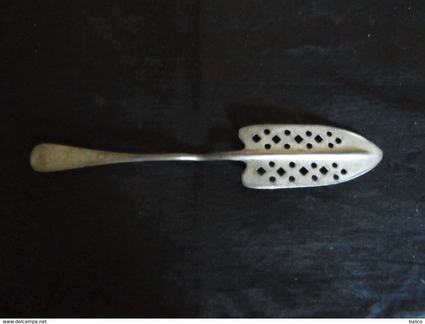 Cuillère à Absinthe  19 ème  En Métal - Spoons