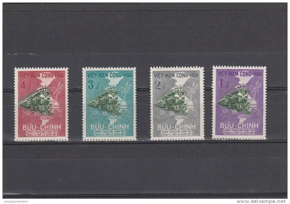 Vietnam Del Sur Nº 116 Al 119 - Vietnam