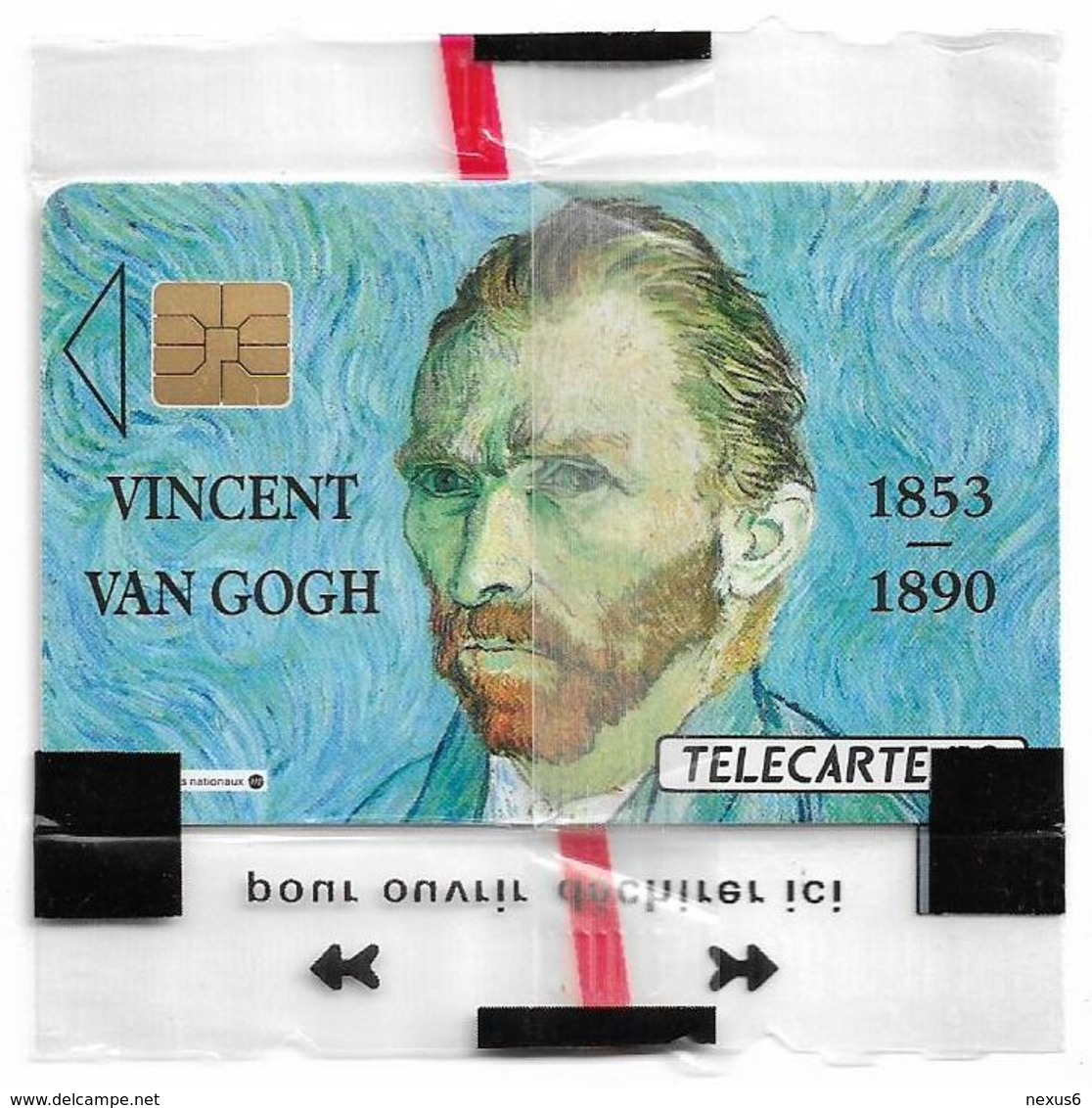 France - Vincent Van Gogh - 0113 - 50Units, 04.1990, NSB - 1990