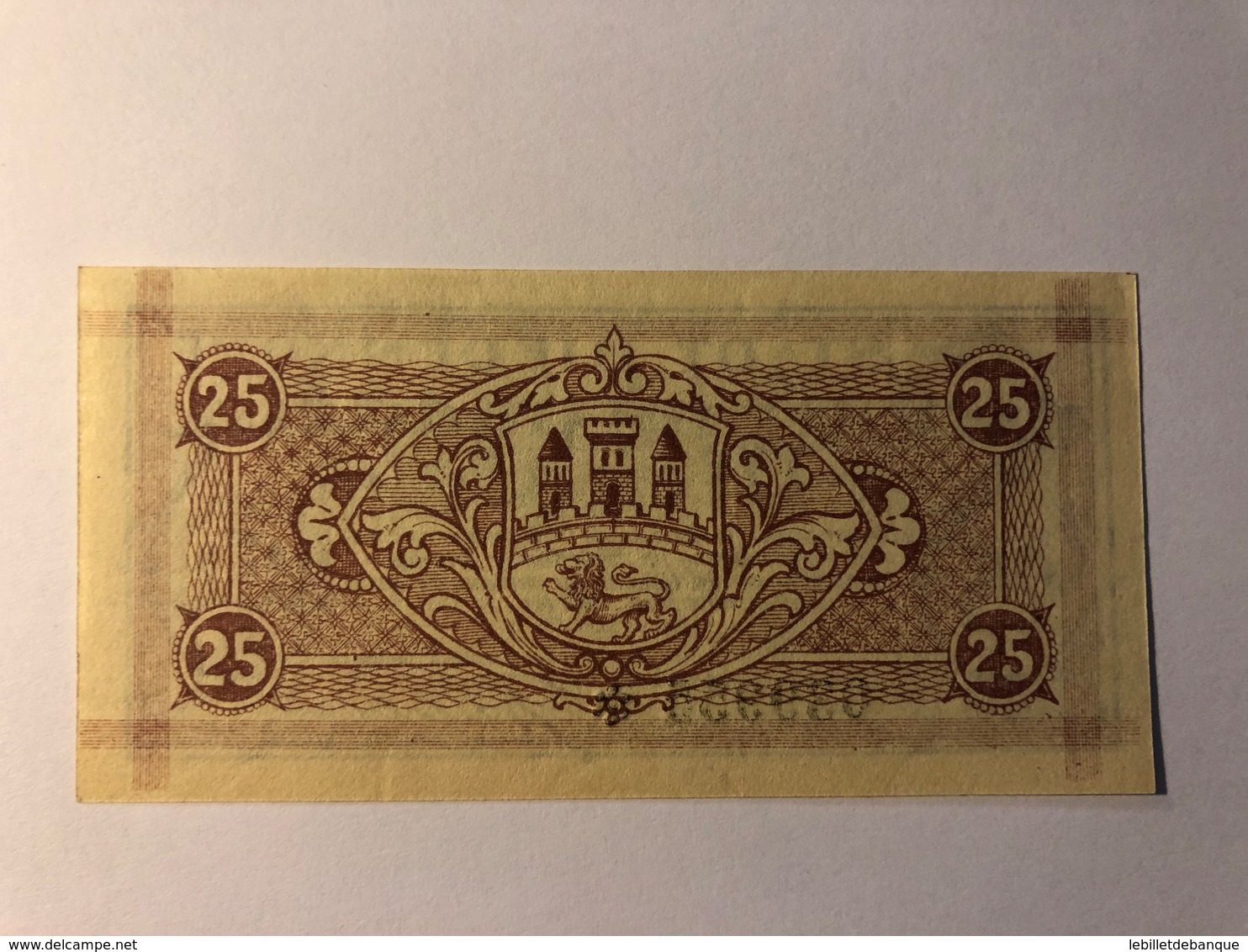 Allemagne Notgeld Biendenkopf 25 Pfennig - Collections