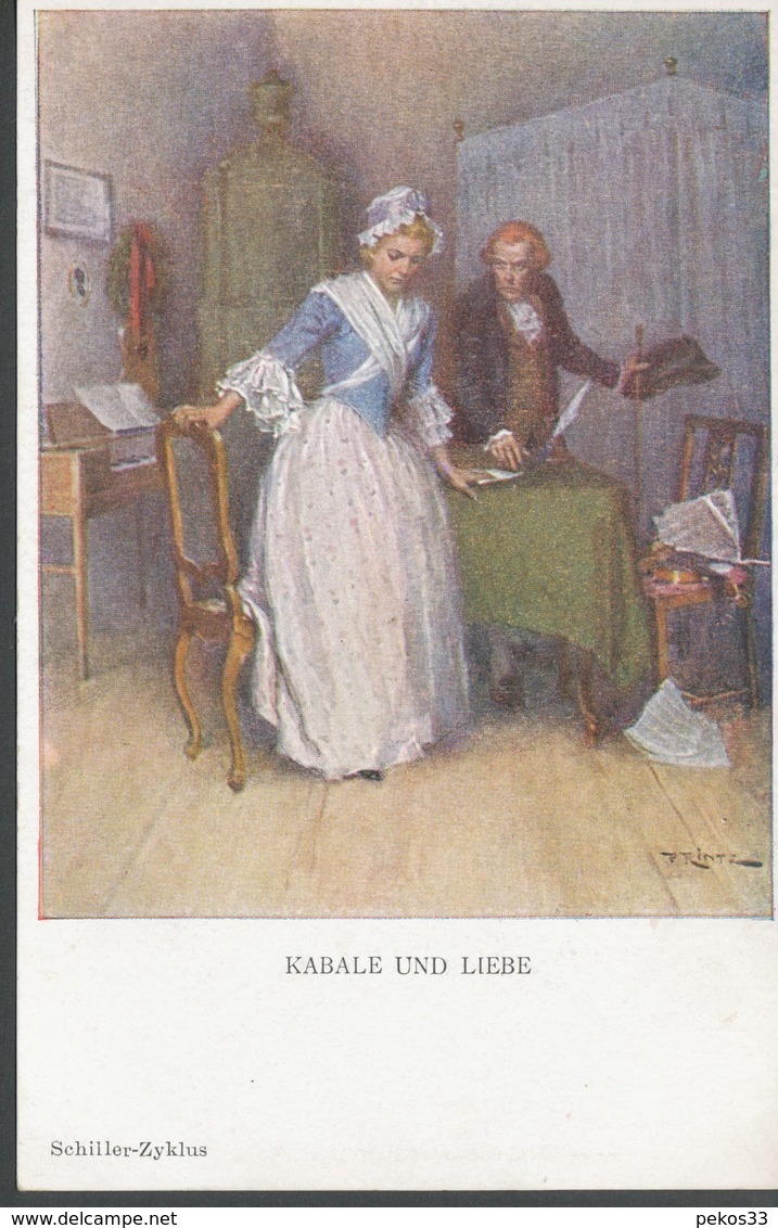Ansichtskarten  Kabale Und Liebe  Schiller-Zyklus - Histoire