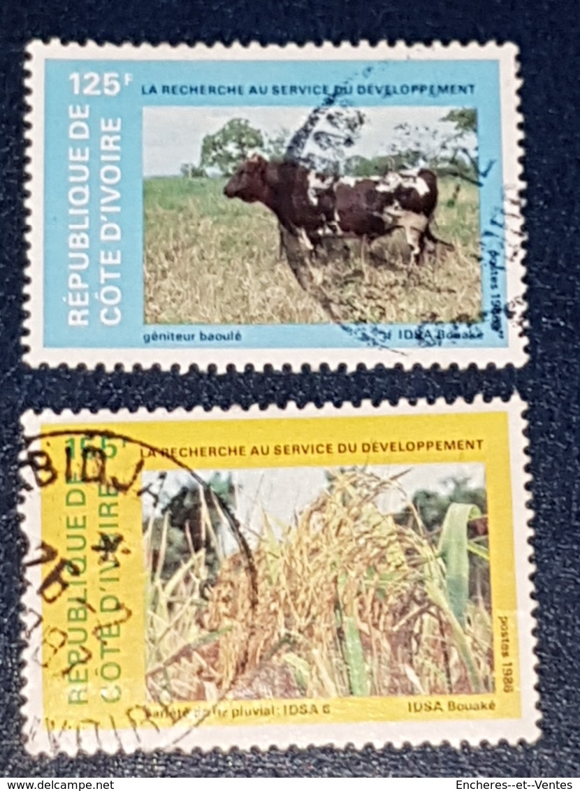 Cote D'ivoire Séries Vendues à L Unité Pour Vos Timbres Manquants - Côte D'Ivoire (1960-...)