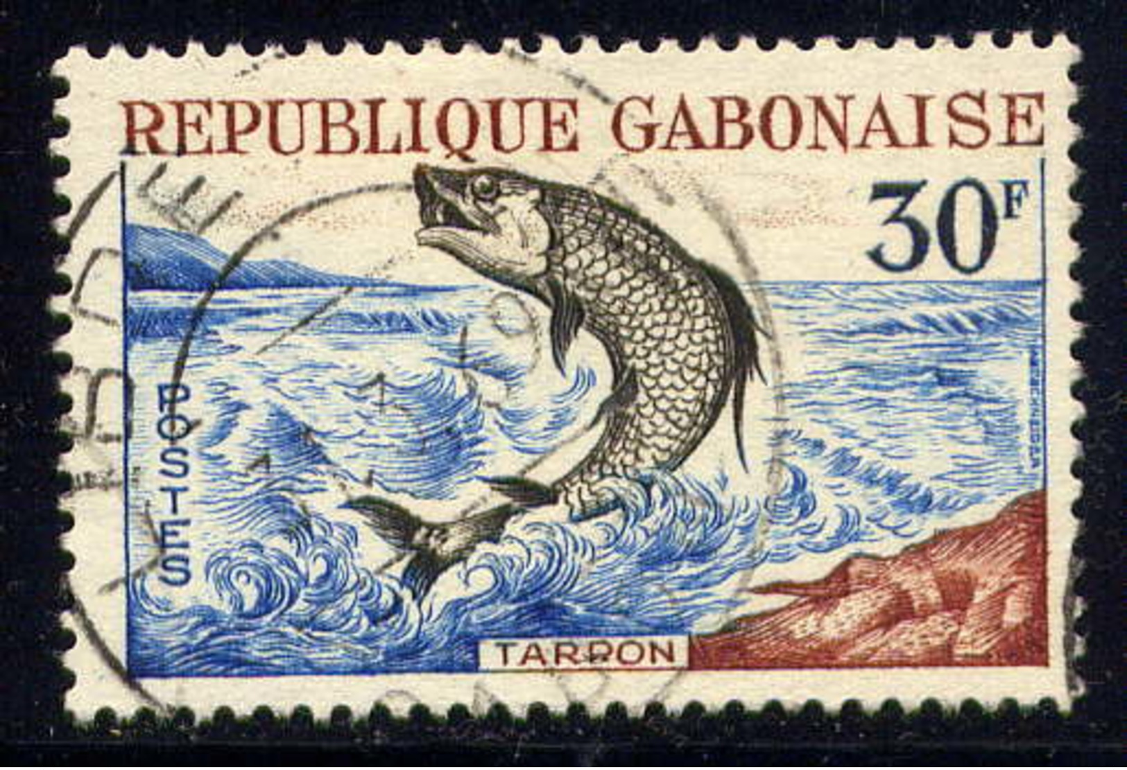 GABON - 171° - TARPON - Gabon (1960-...)