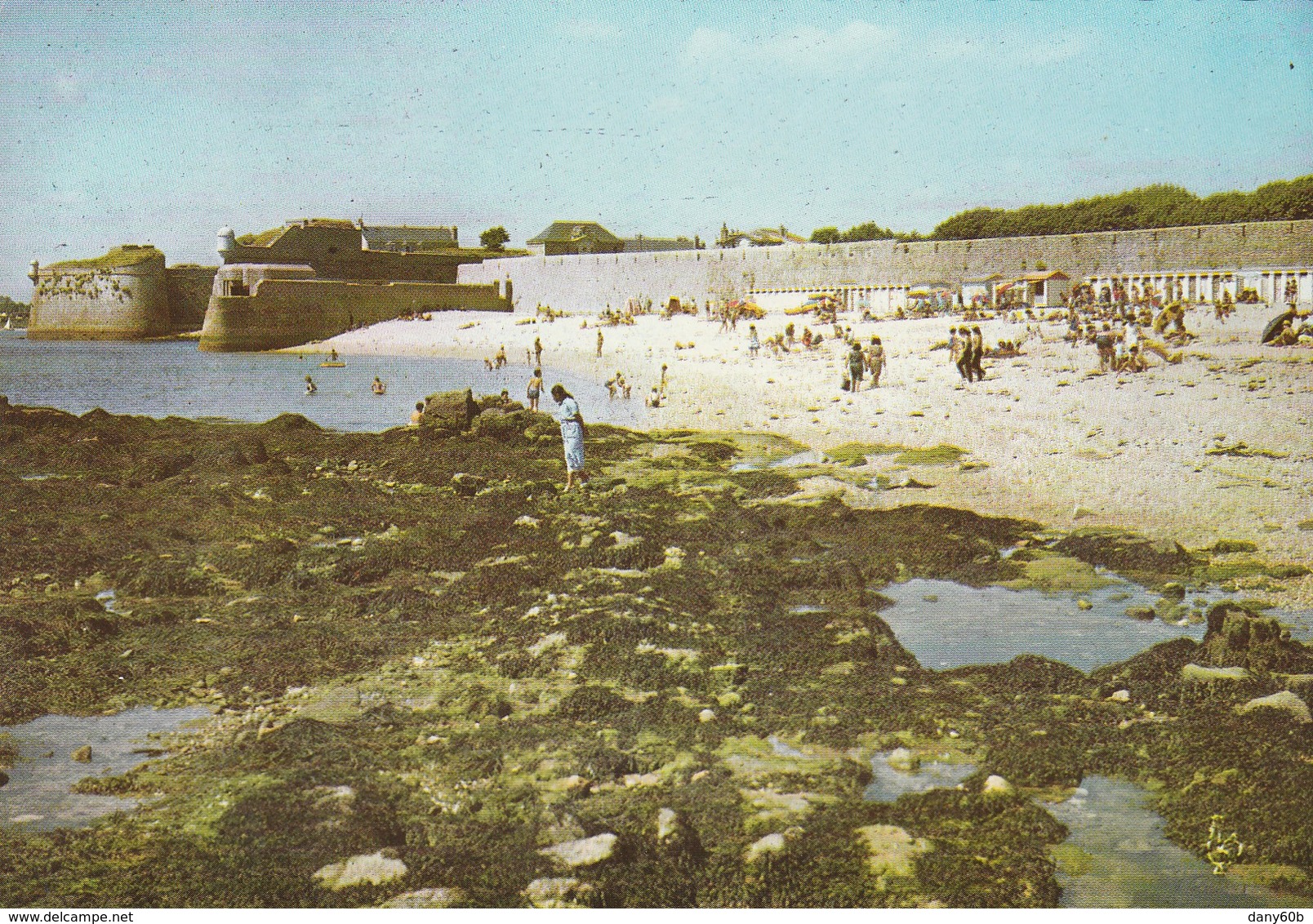 REF.HT . CPSM.GF . 56 . PORT LOUIS . LA PLAGE - Port Louis