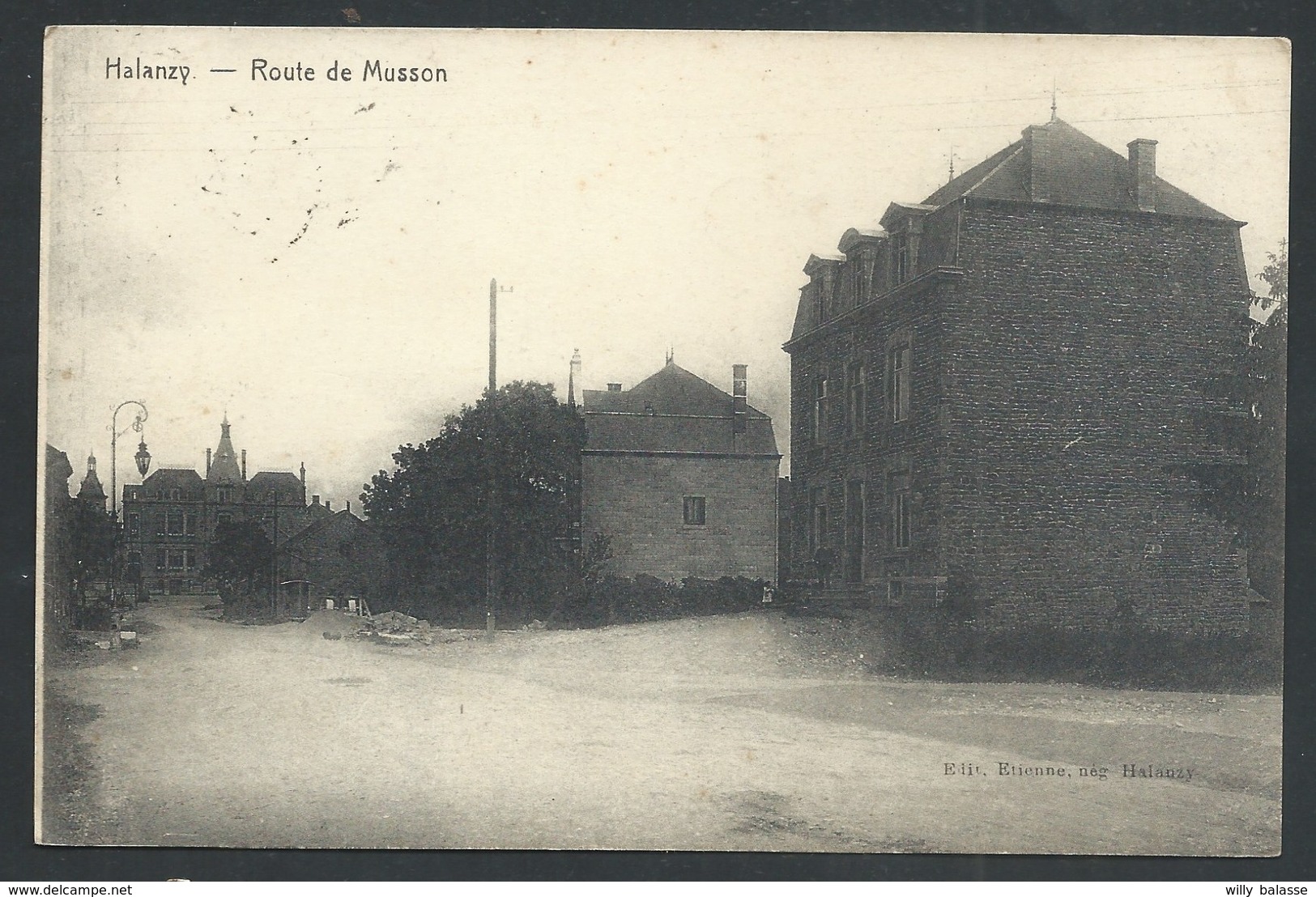 +++ CPA - Aubange - HALANZY - Route De Musson  // - Aubange