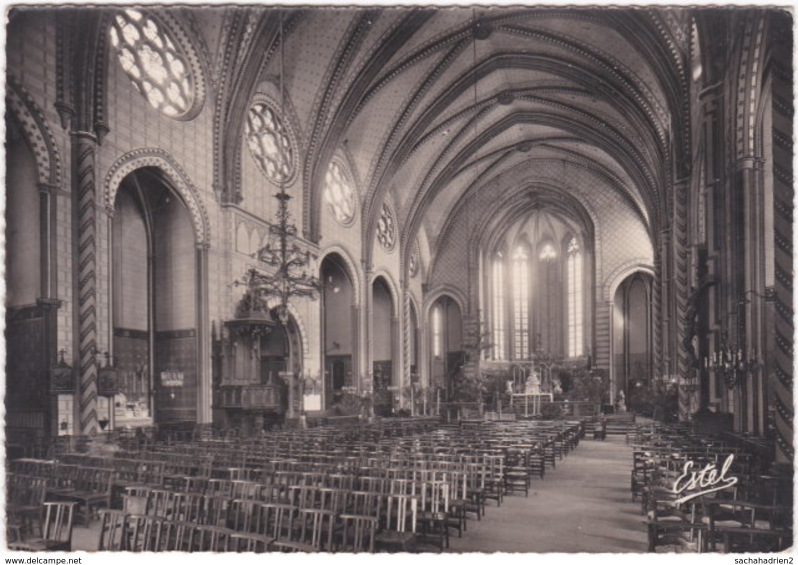 11. Gf. CARCASSONNE. L'Intérieur De L'Eglise Saint-Michel. 4976 - Carcassonne